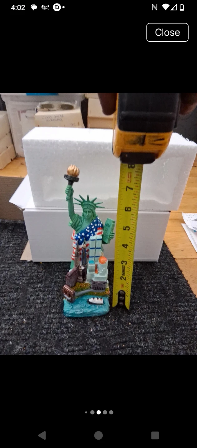 5 Statue of Liberty Souvenir Figurines - photo 5