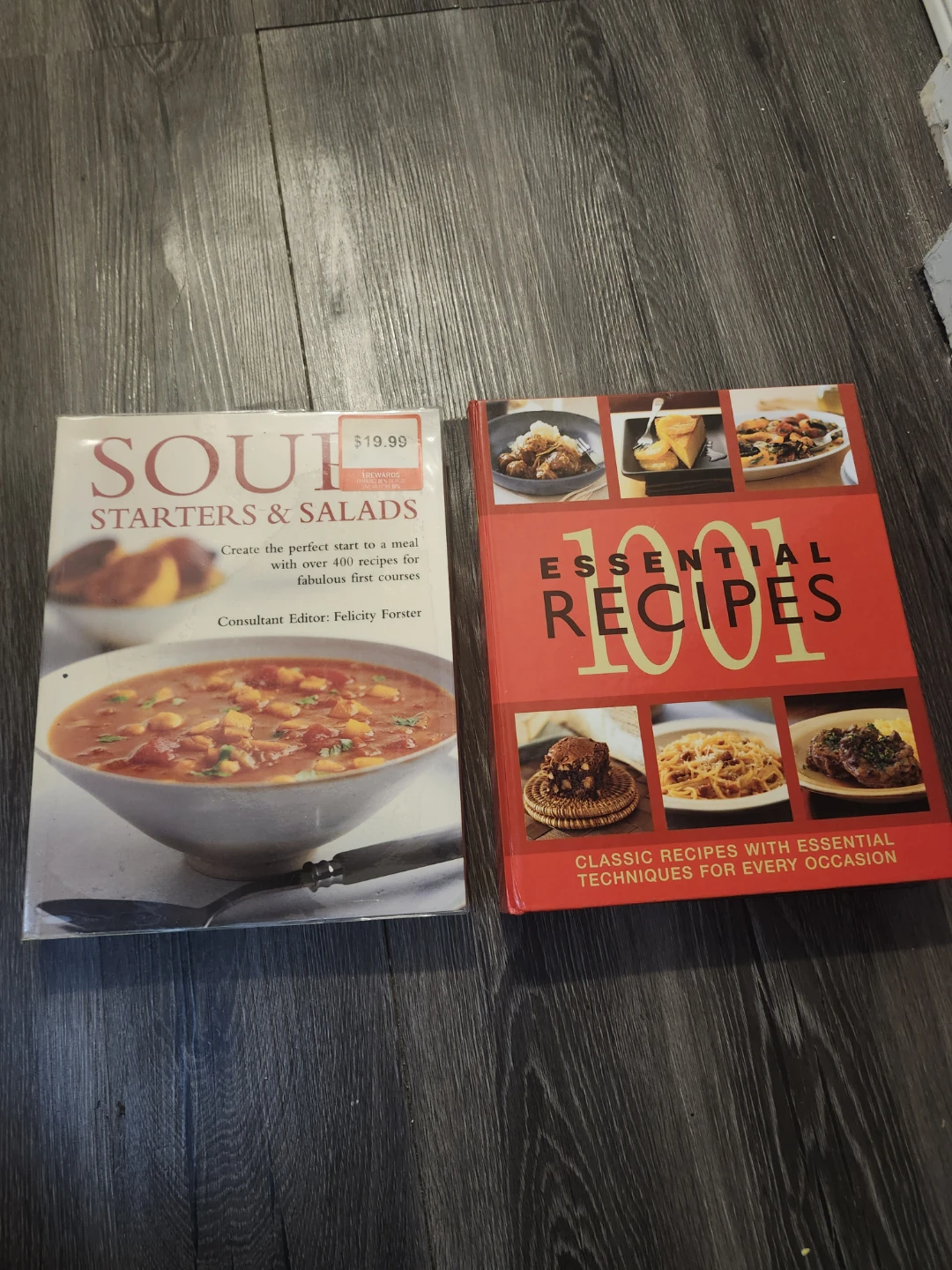 Set of 2 Cookbooks: Soups, Starters & Salads and 1001 Recipes - photo 3