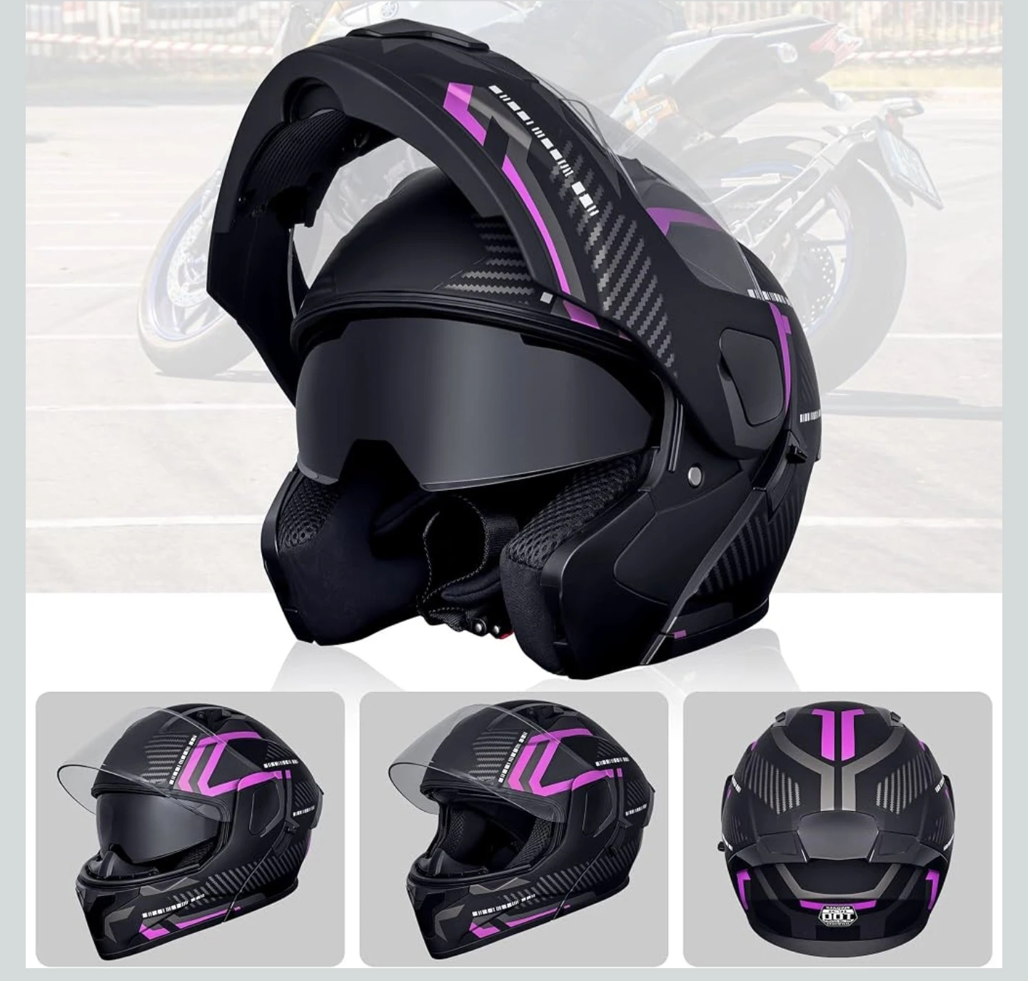 Sanqing CH-103 Modular Motorcycle Helmet
