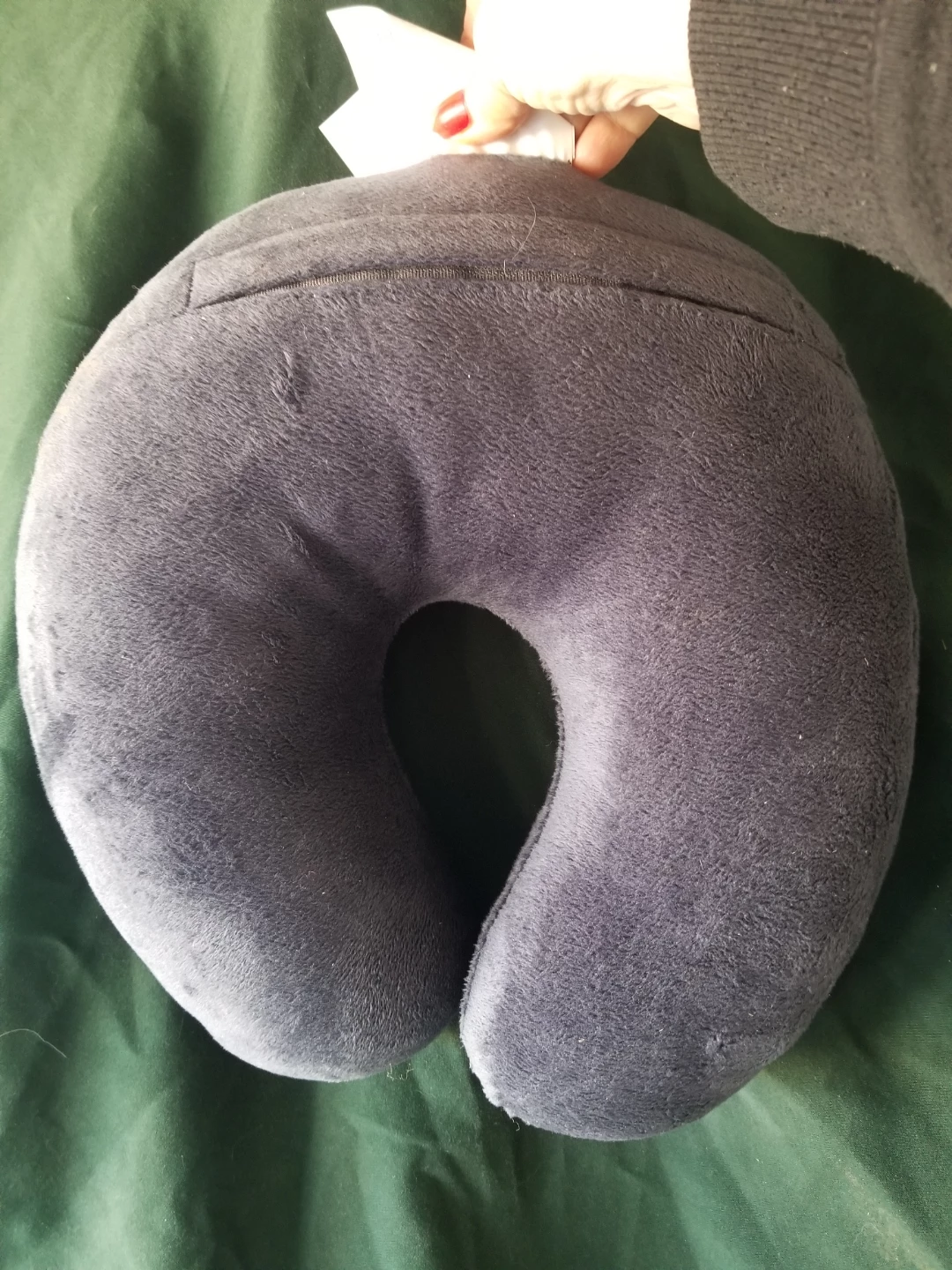 Grey Travel Neck Pillow