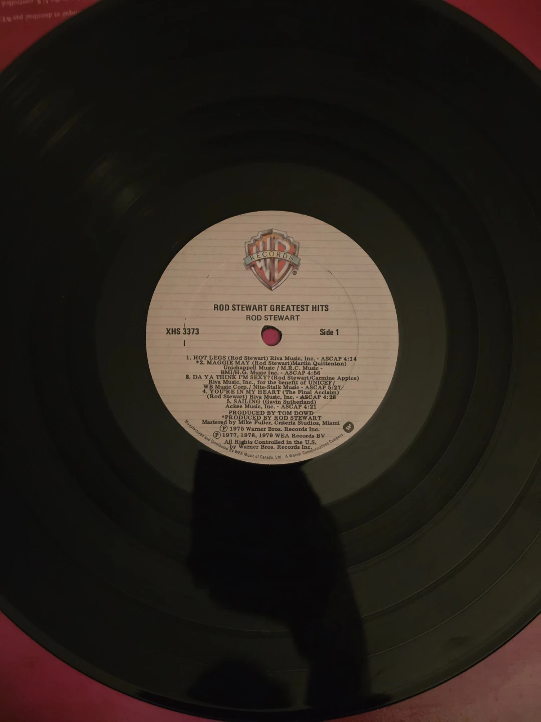 Rod Stewart Greatest Hits Vinyl LP - photo 3