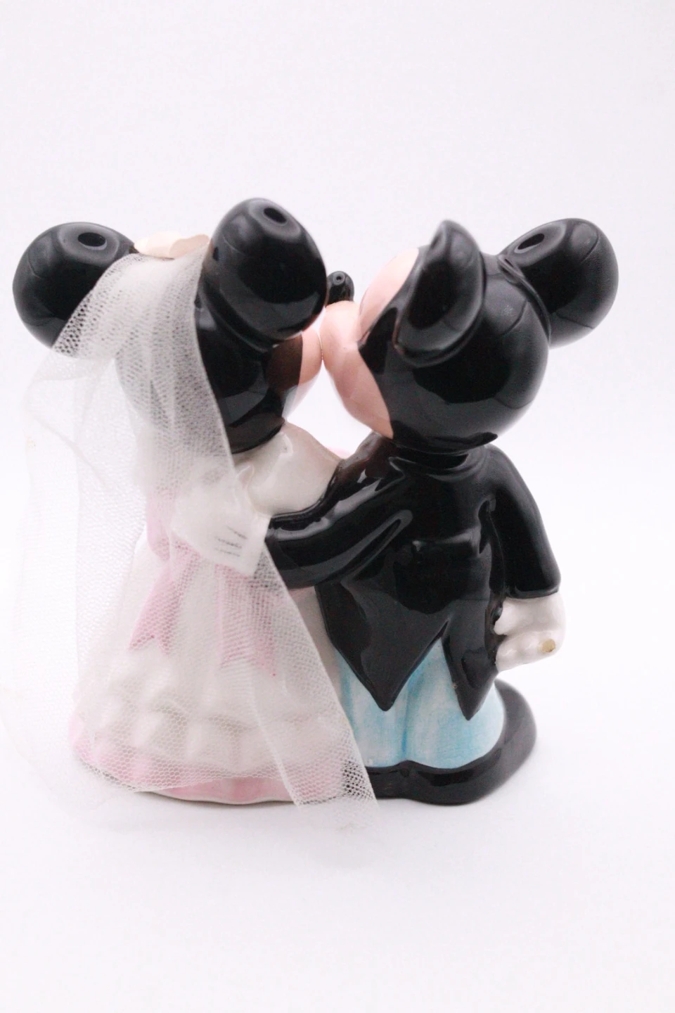 **Vintage** Disney Wedding Mickey and Minnie Mouse Figurine - photo 3