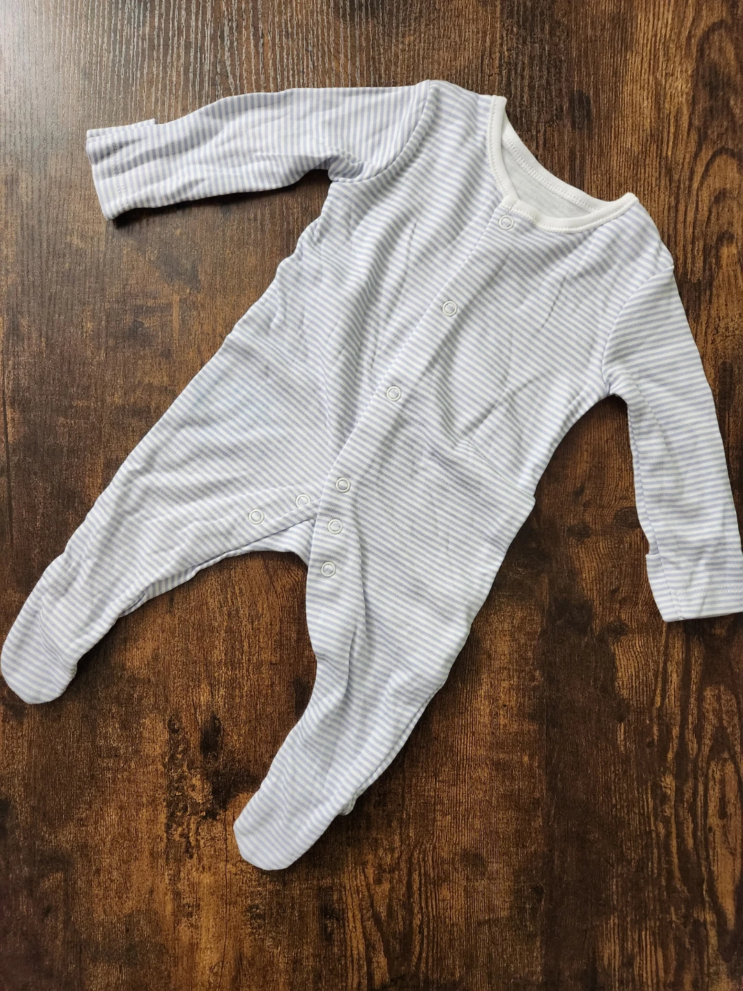 Set of 3 Baby Footed Sleepers NB size - photo 4