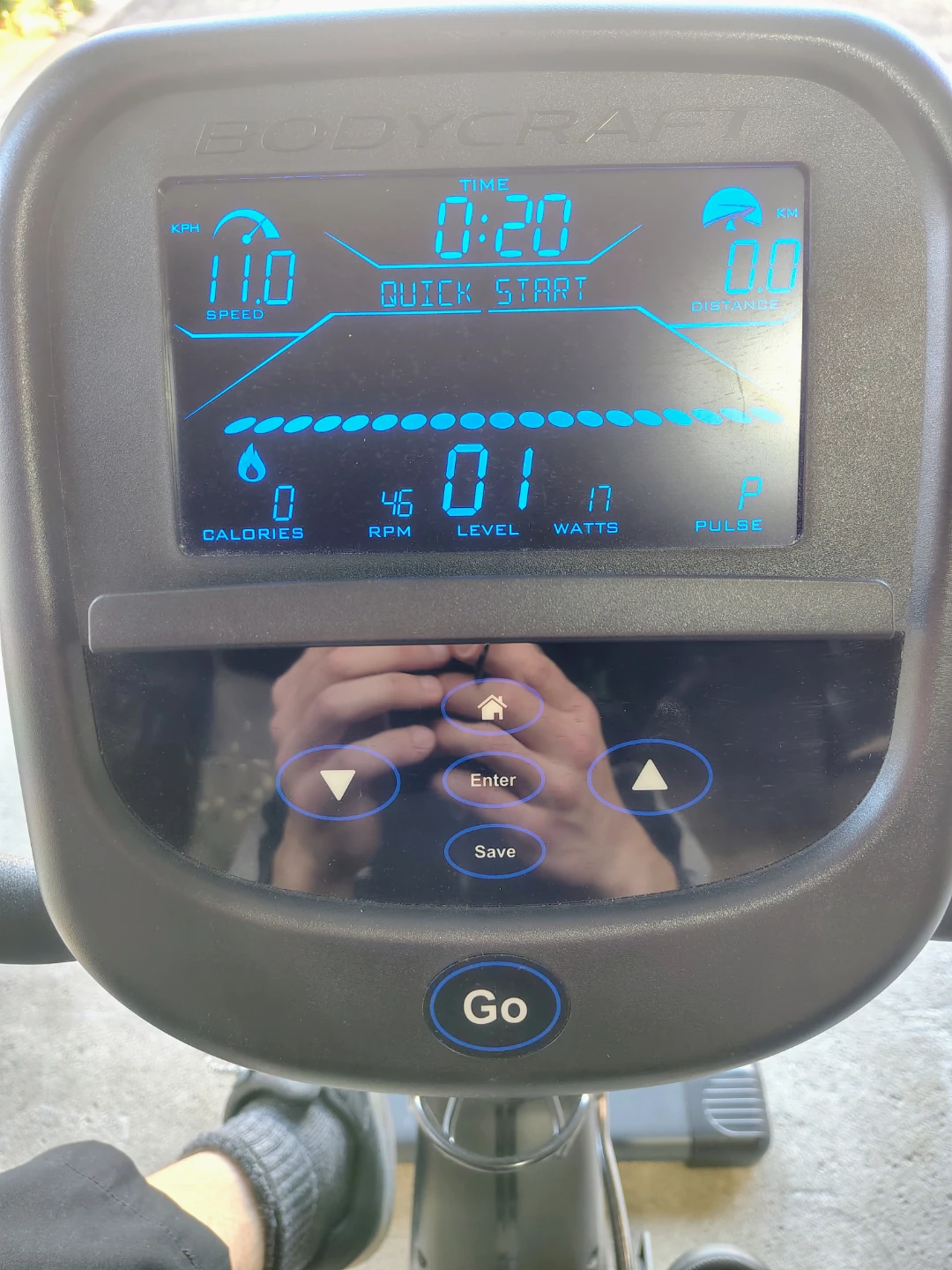 Exercise bike - recumbant Bodycraft R200 - photo 2