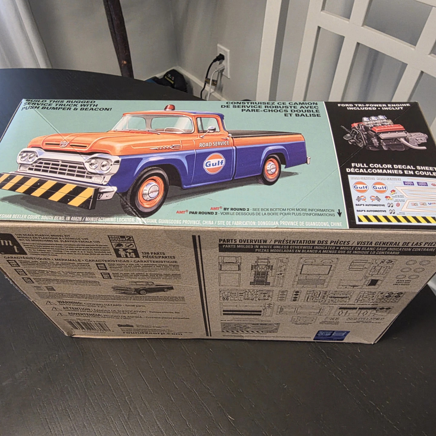 AMT 1960 Ford F-100 Pickup Model Kit - photo 3