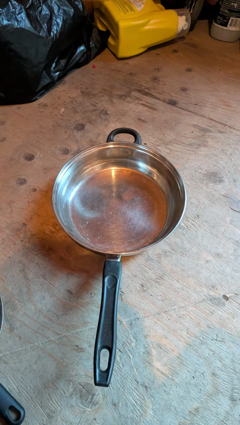 Stainless Steel Frying Pan
