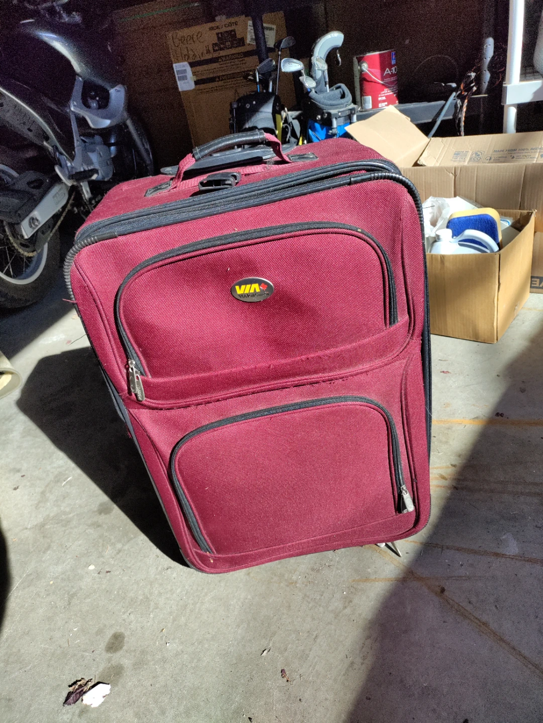 VIA Rail Canada Rolling Suitcase