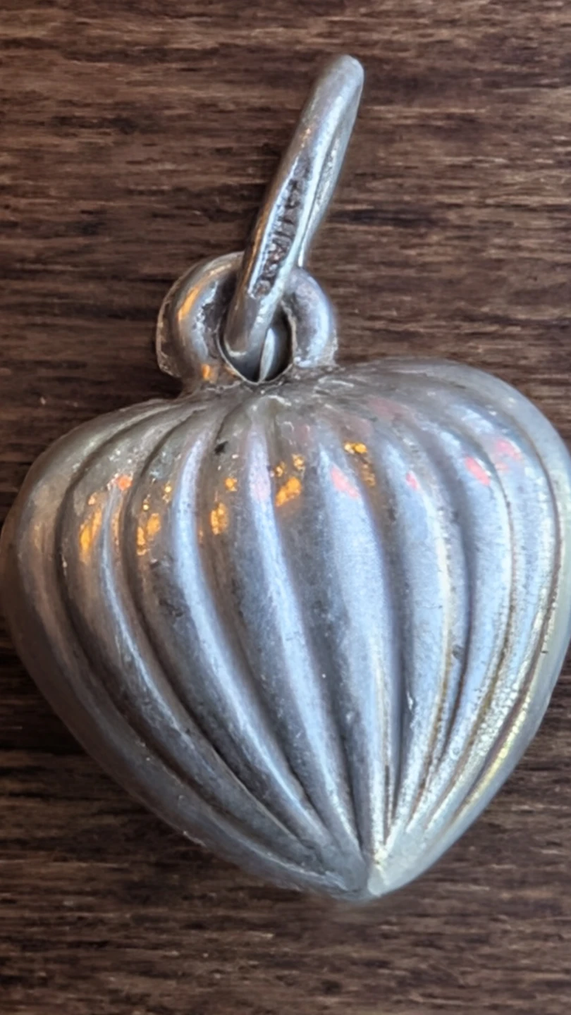 Tiffany & Co. Sterling Silver Heart Pendant - photo 3