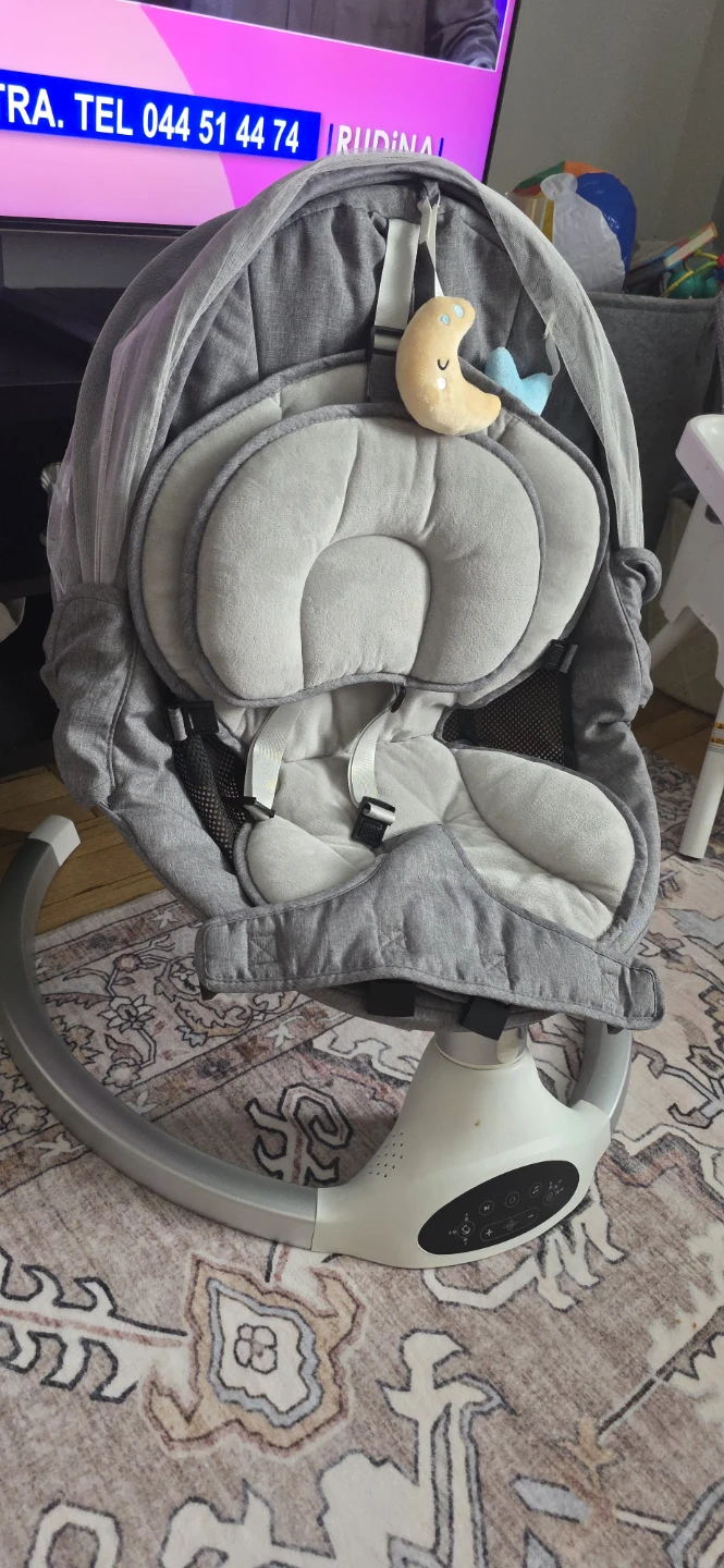 Baby Electric Swing Rocker with Canopy - photo 2