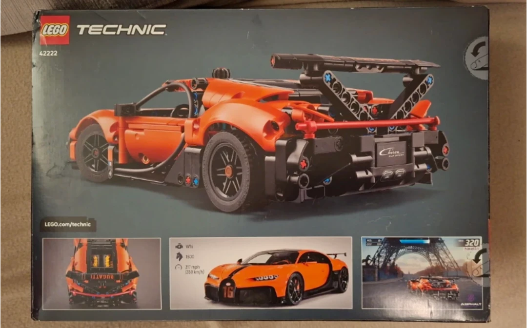 LEGO Technic Bugatti Chiron Pur Sport 42222 - photo 3