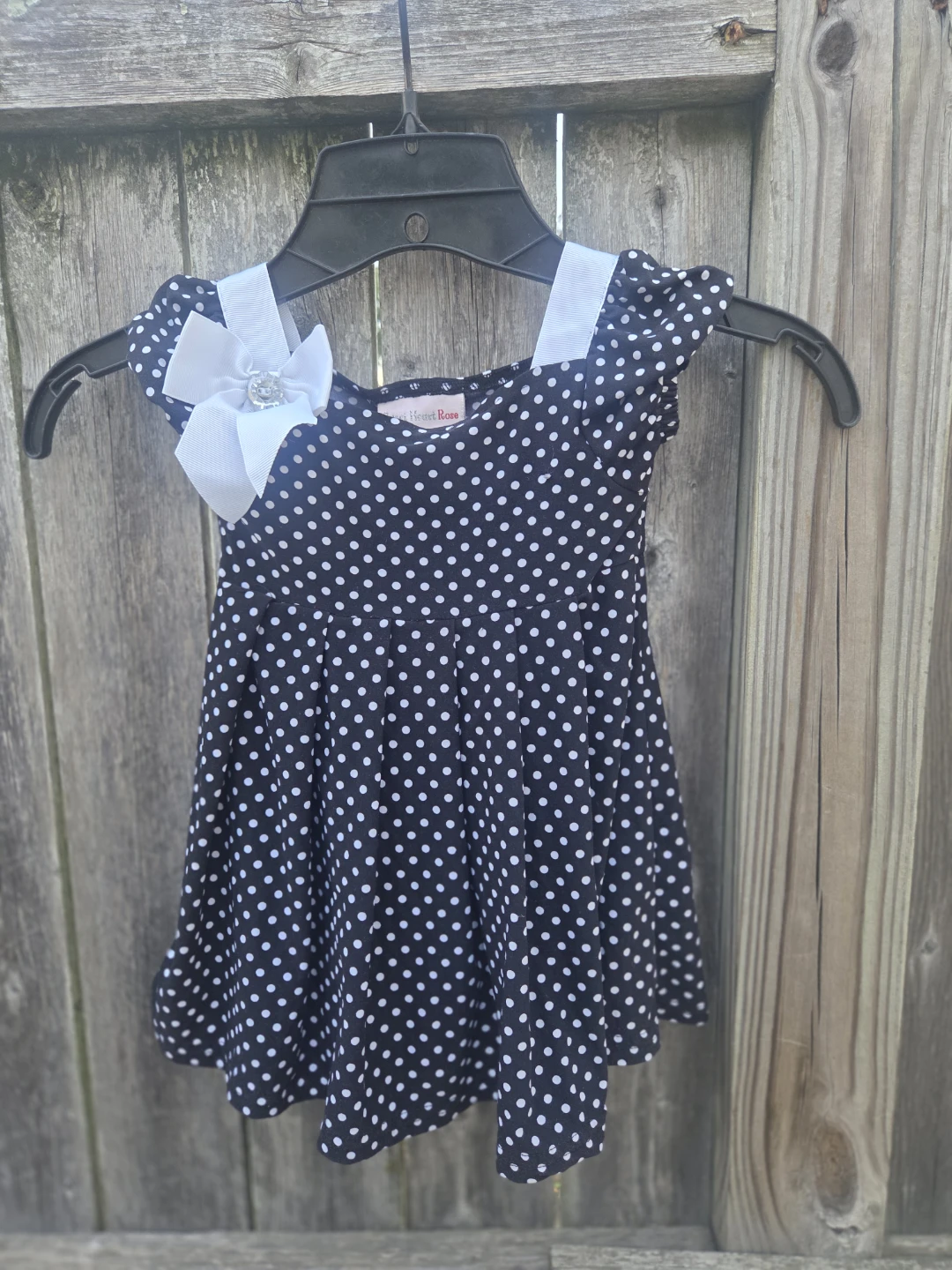 Sweet Heart Rose Polka Dot Dress