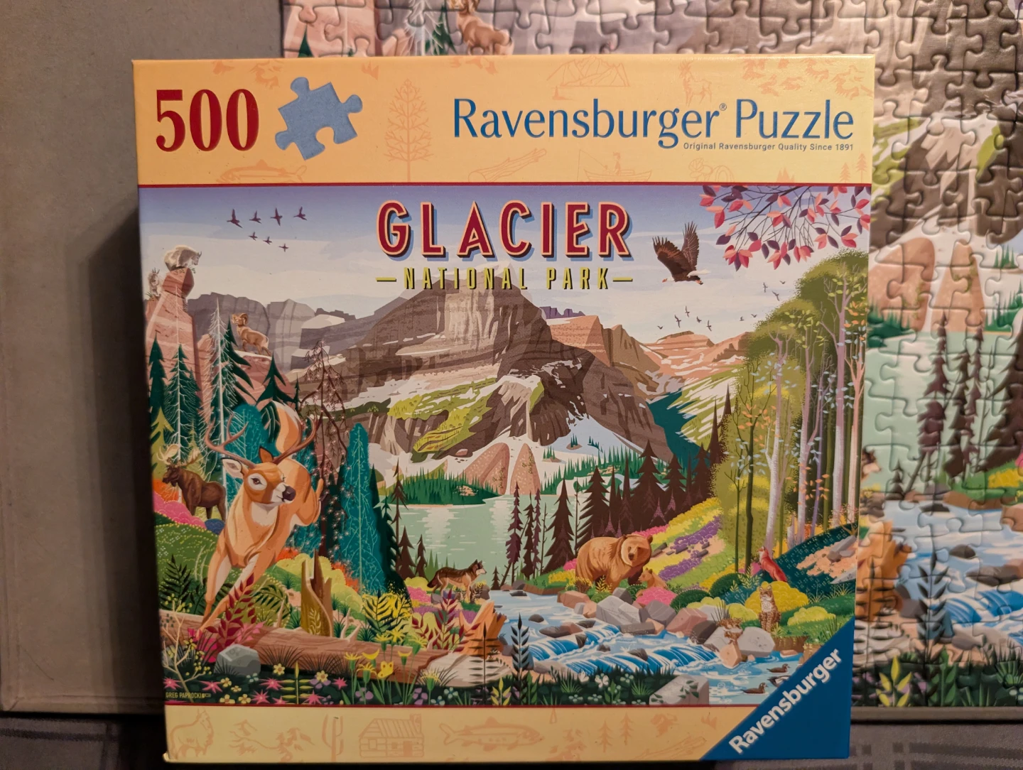 Like New Ravensburger 1000 piece puzzle