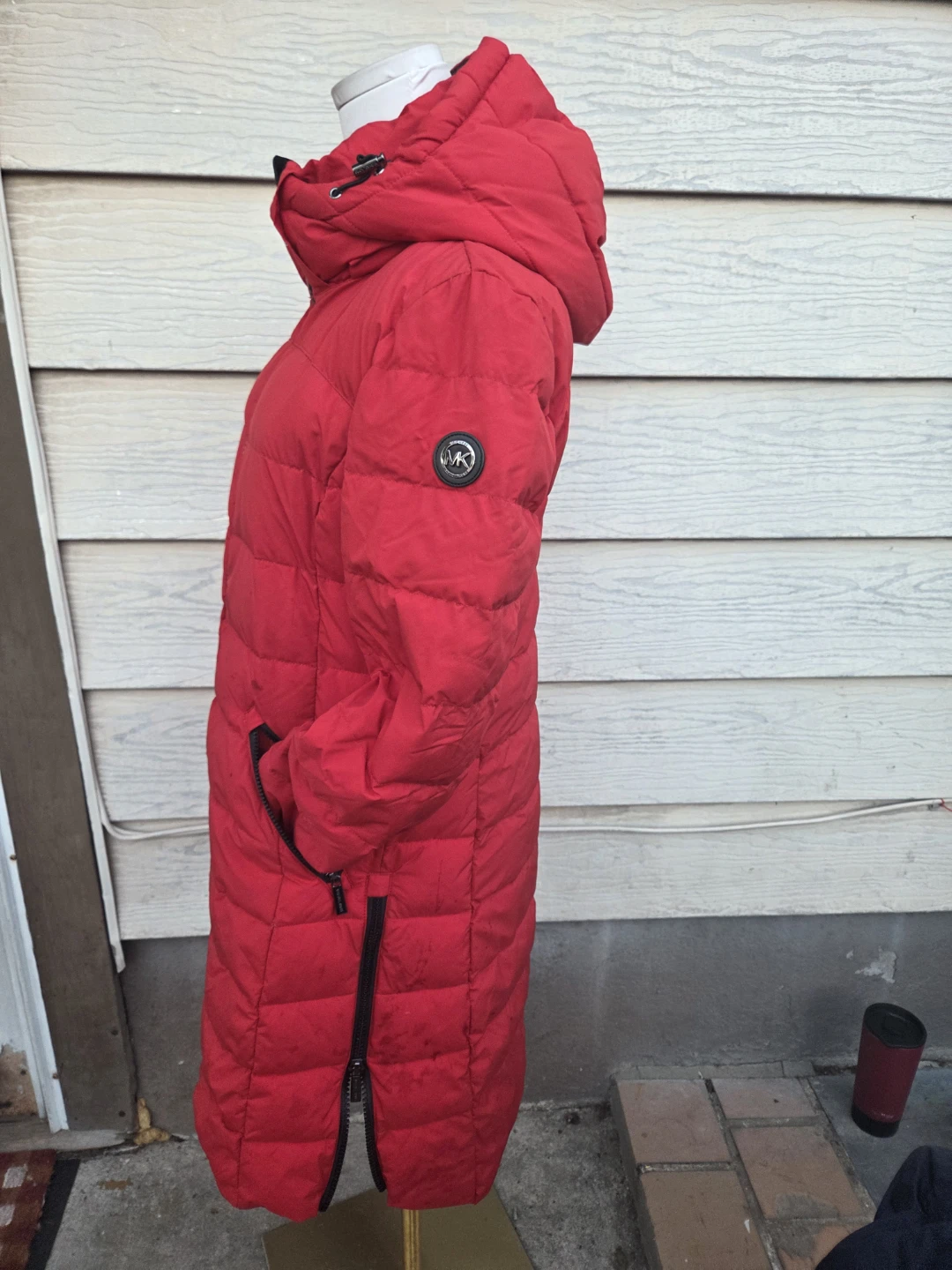 Michael Kors Red Puffer Coat - photo 3