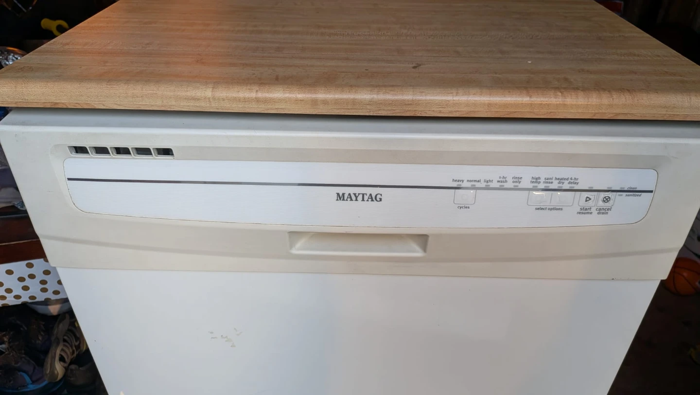 Maytag White Dishwasher - photo 2