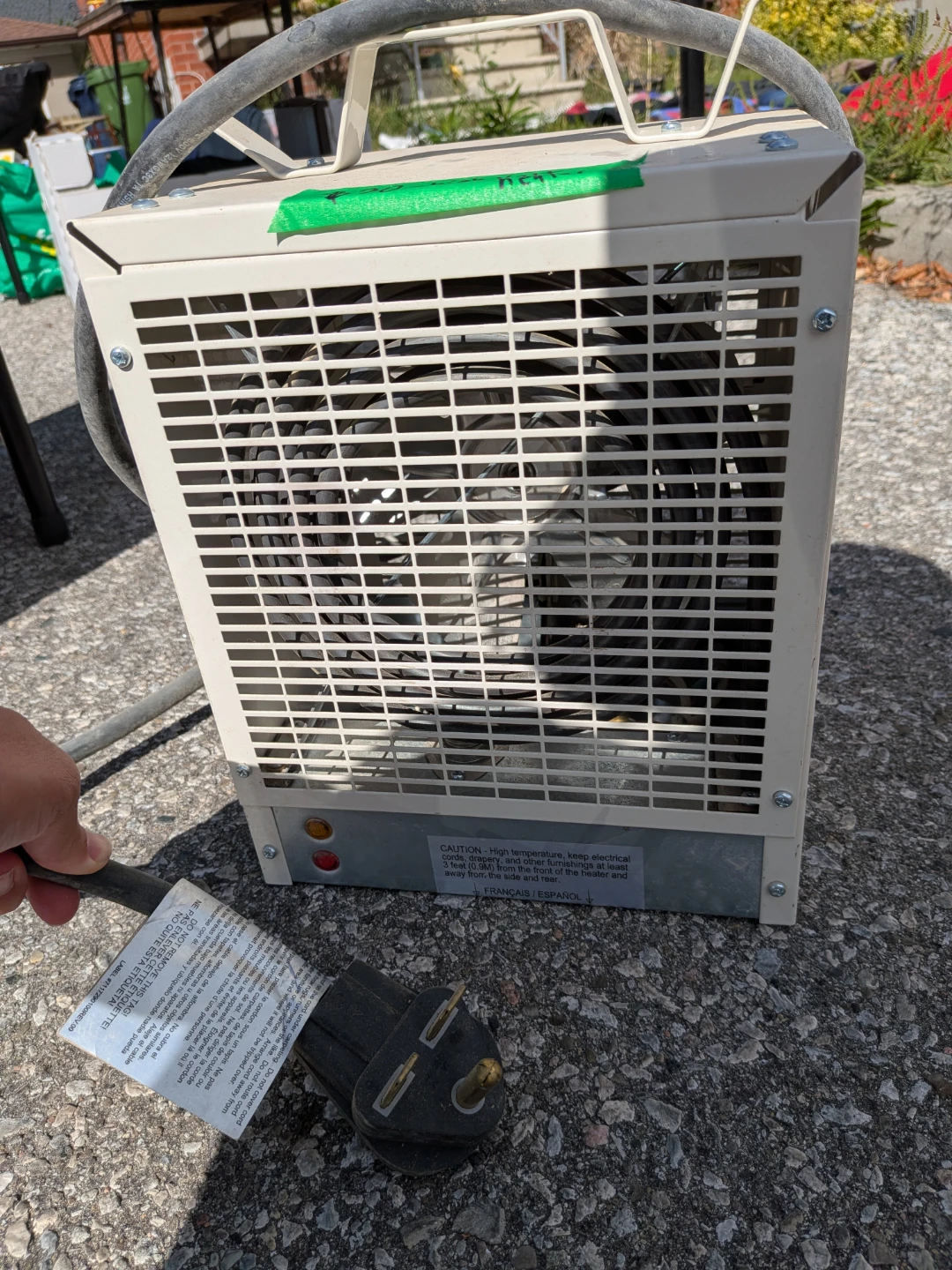 Industrial High Voltage Electric Heater
