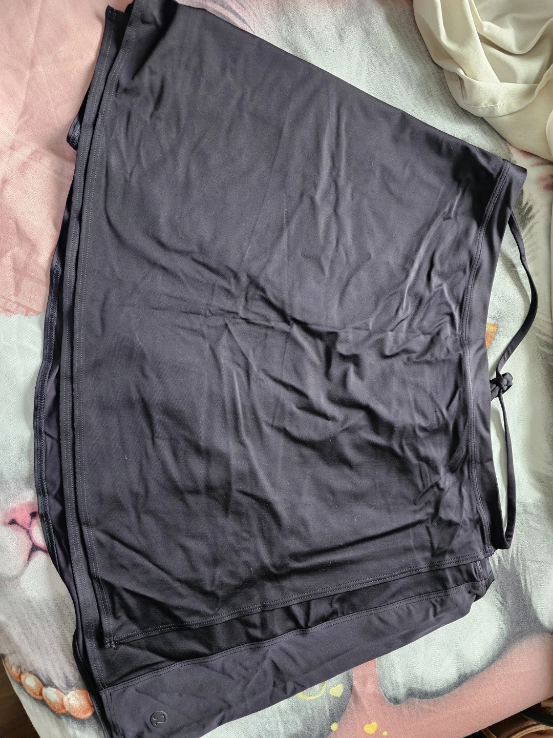 Lululemon Satin Ballet Wrap Skirt Black