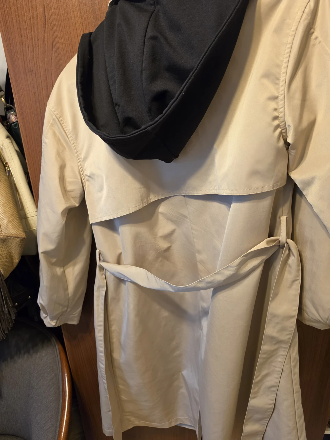 etophe studios beige trench coat - photo 3