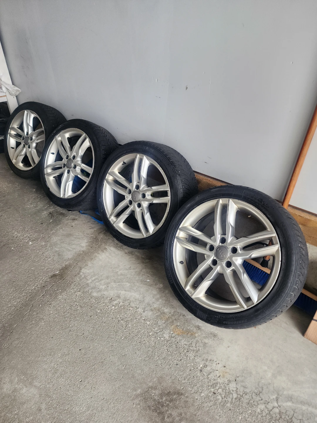 AUDI WINTER RIMS AND TIRES - photo 2