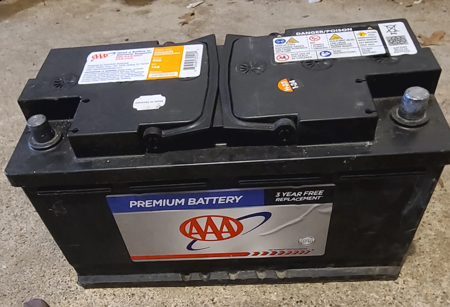 AAA Premium Battery H8AGM 900 CCA