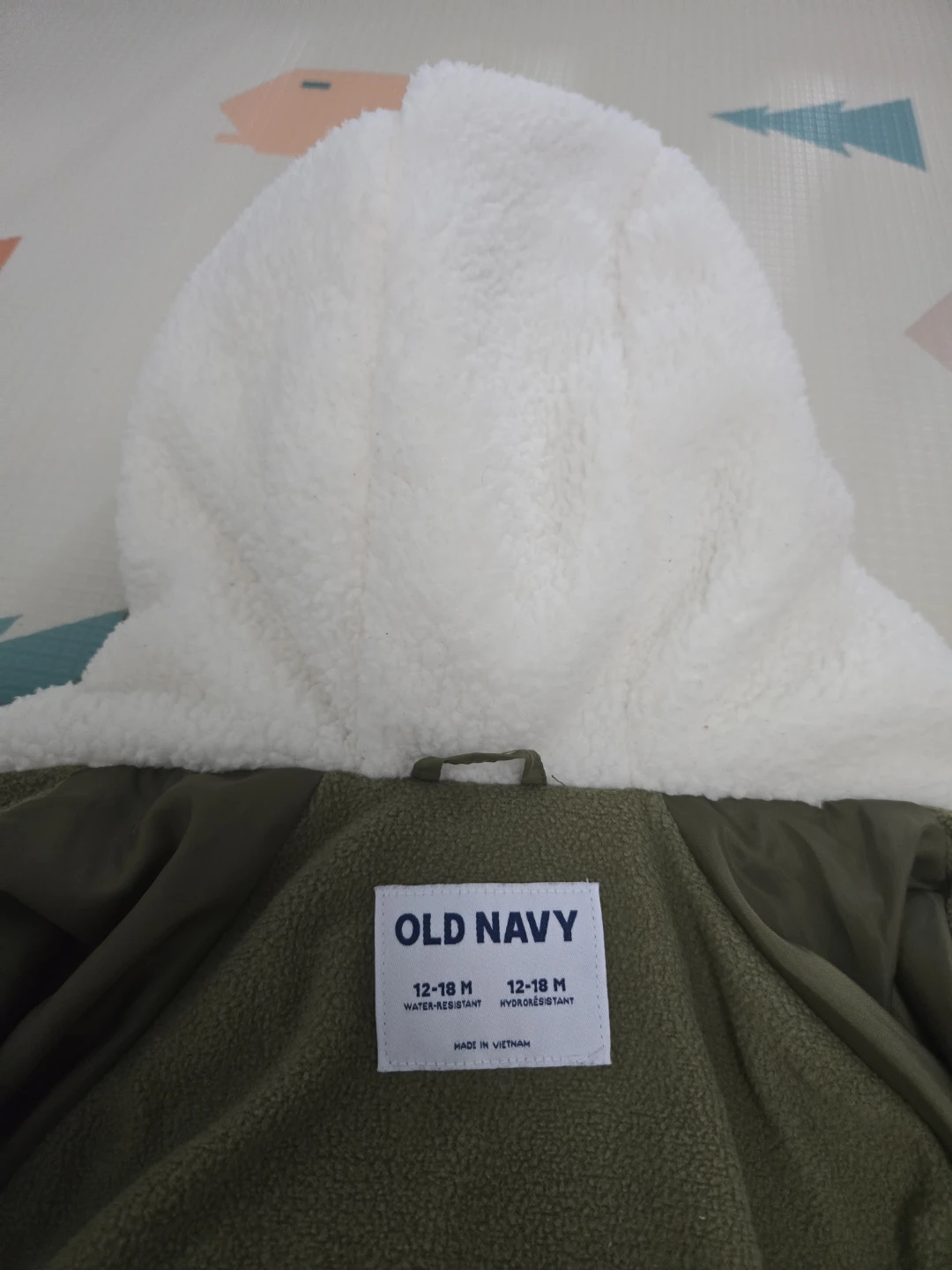 12–18M Khaki Winter Jacket - photo 5