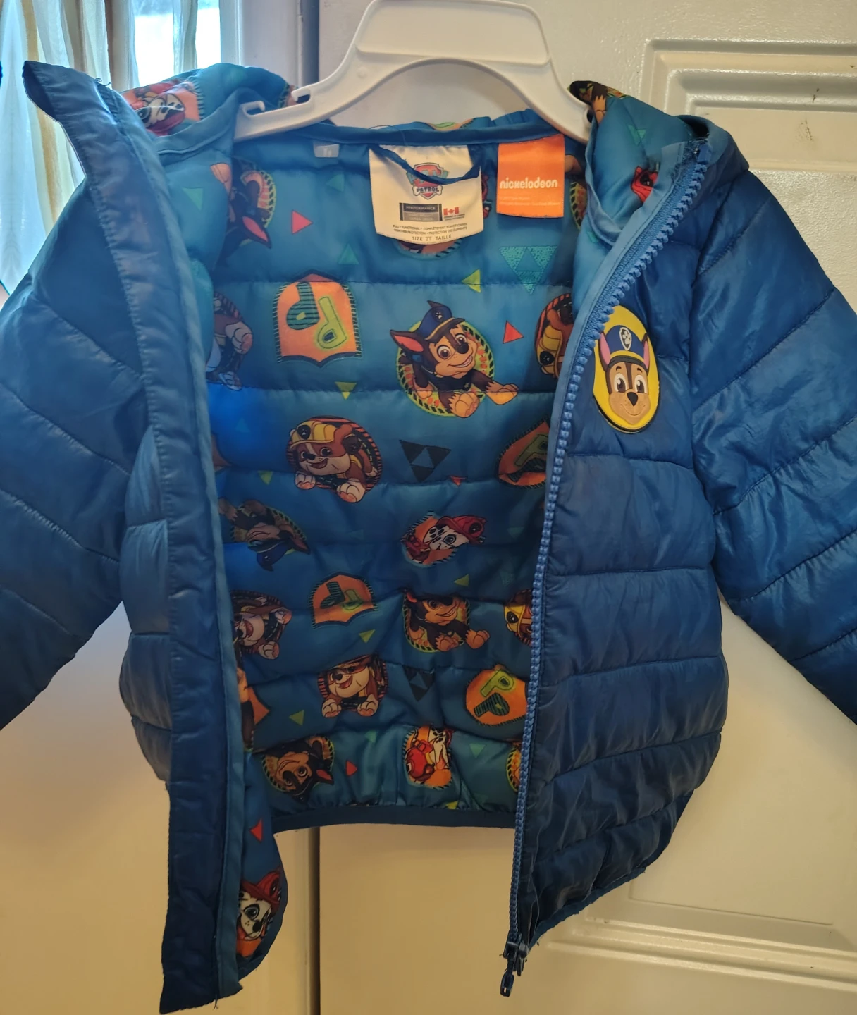 2T Paw Patrol Kids Lightweight Jacket - photo 2