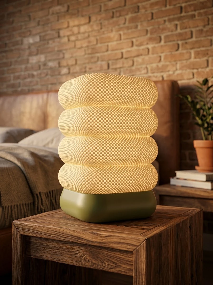 Modern LED Table Lamp with Remote