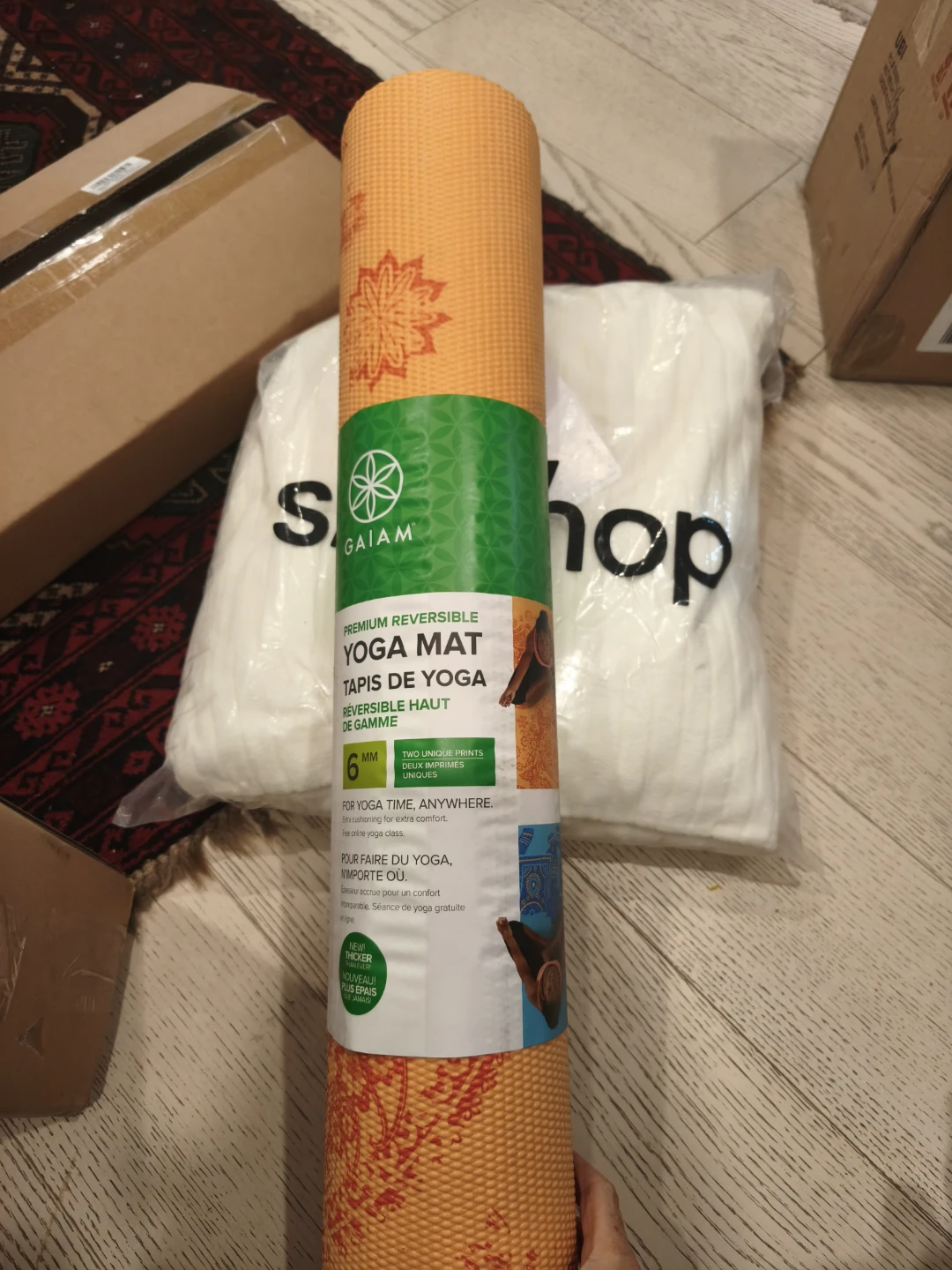 Gaiam Premium Reversible Yoga Mat 6mm - photo 2