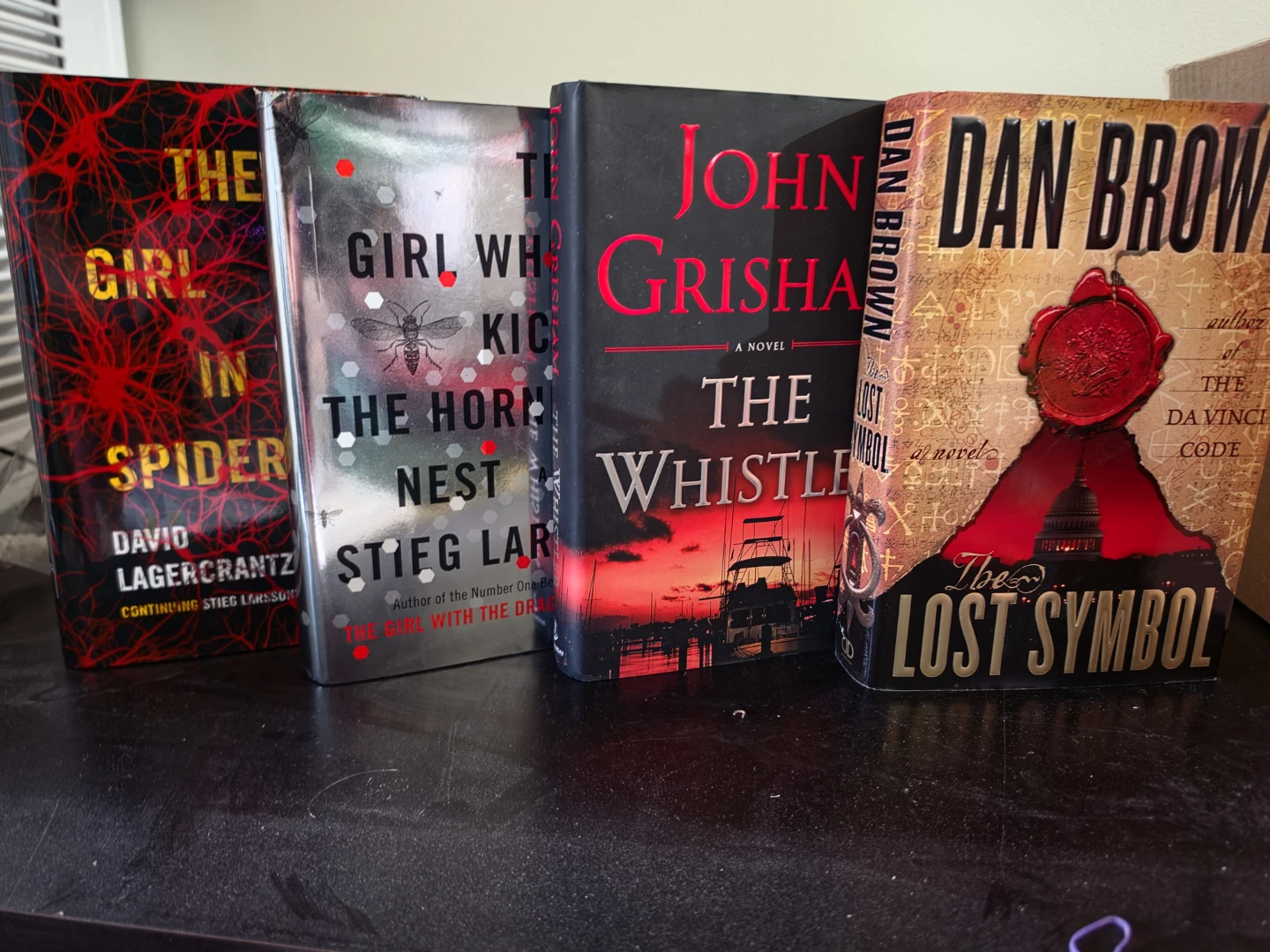 Set of 4 Thriller Novels