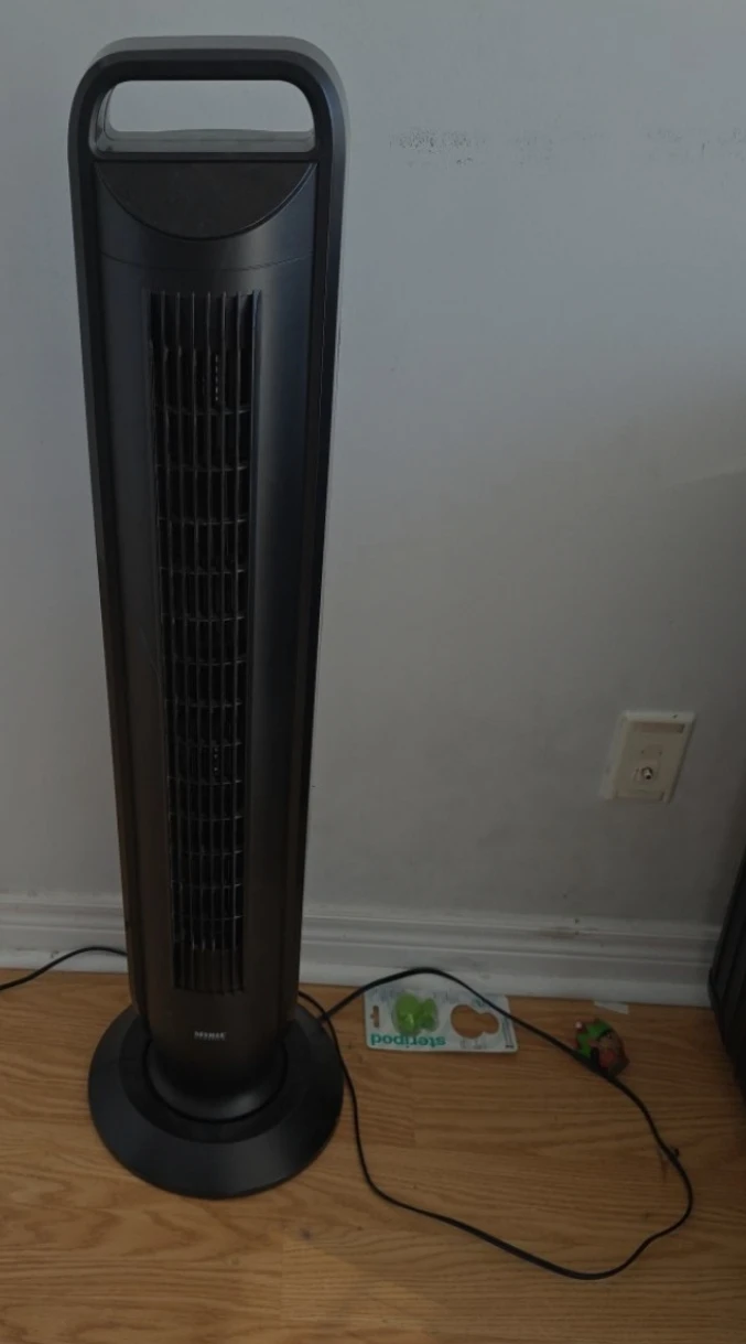 Air Tower Fan Black