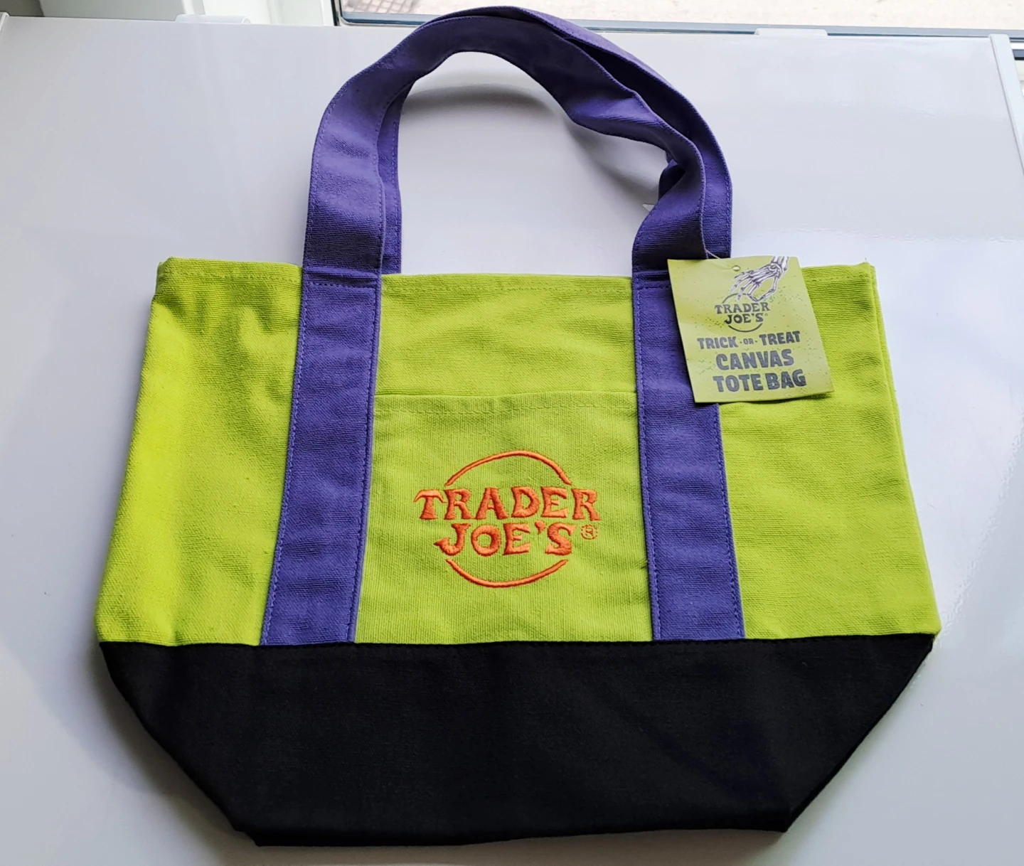 Trader Joe's Trick-or-Treat Canvas Tote Bag