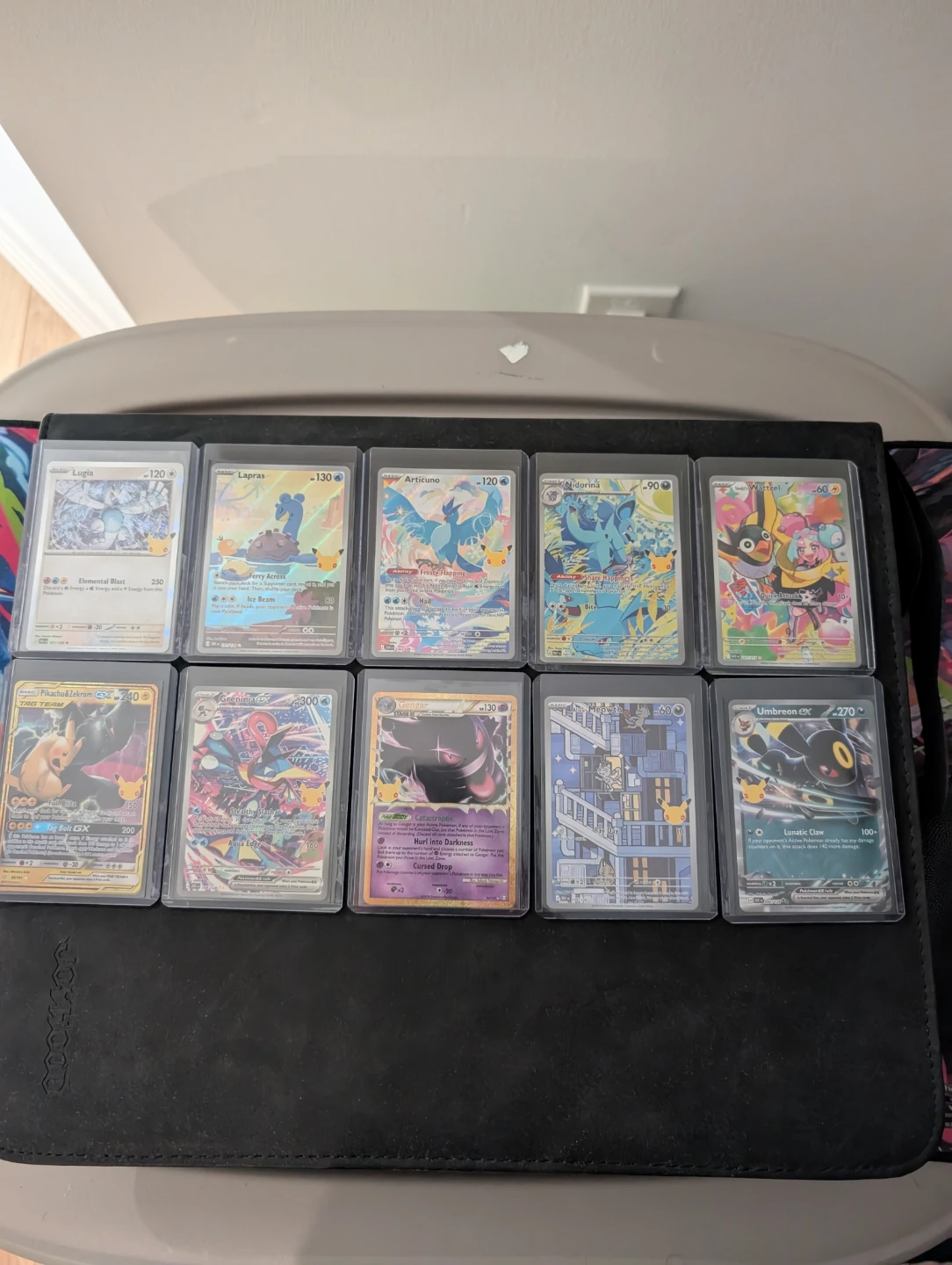 Set of 10 Assorted Pokemon Trading Cards - photo 2