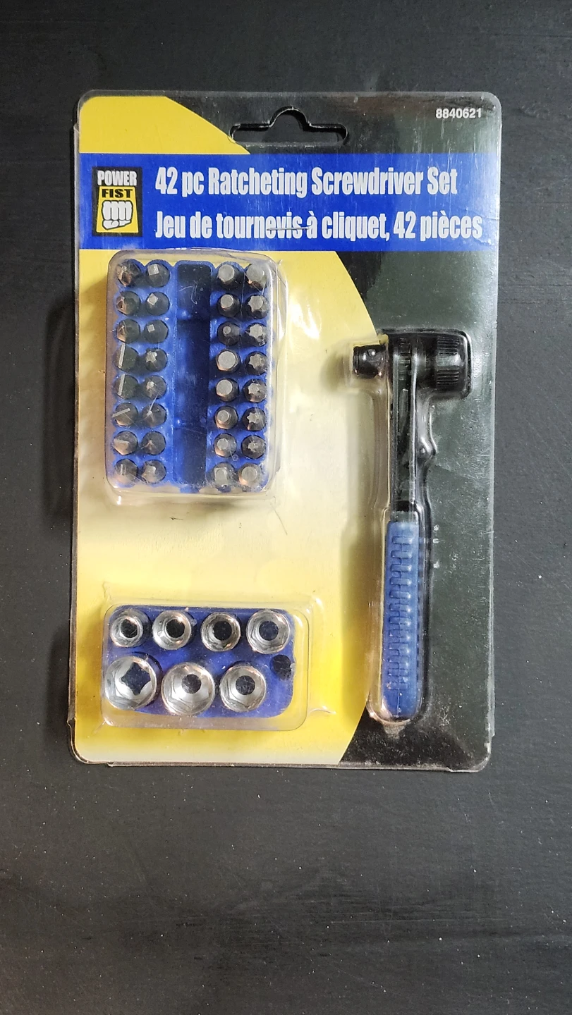 Power Fist 42-Piece Ratcheting Screwdriver Set