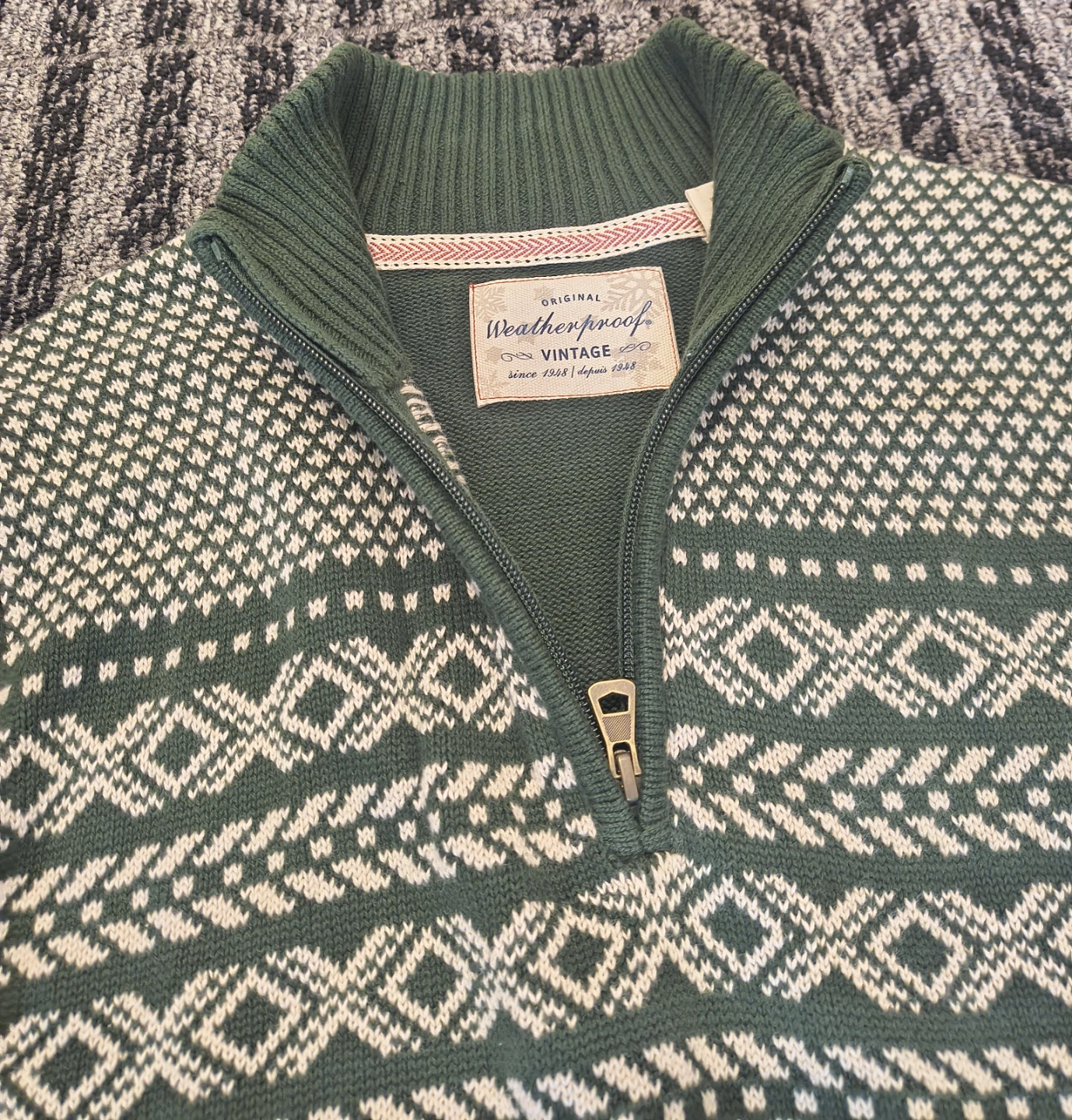 Weatherproof Vintage Quarter-Zip Pullover - photo 5