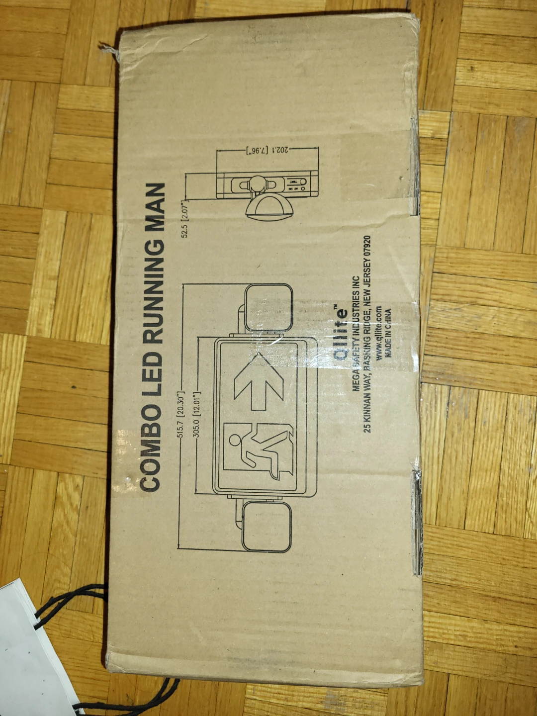 Qllite Combo LED Running Man Exit Sign