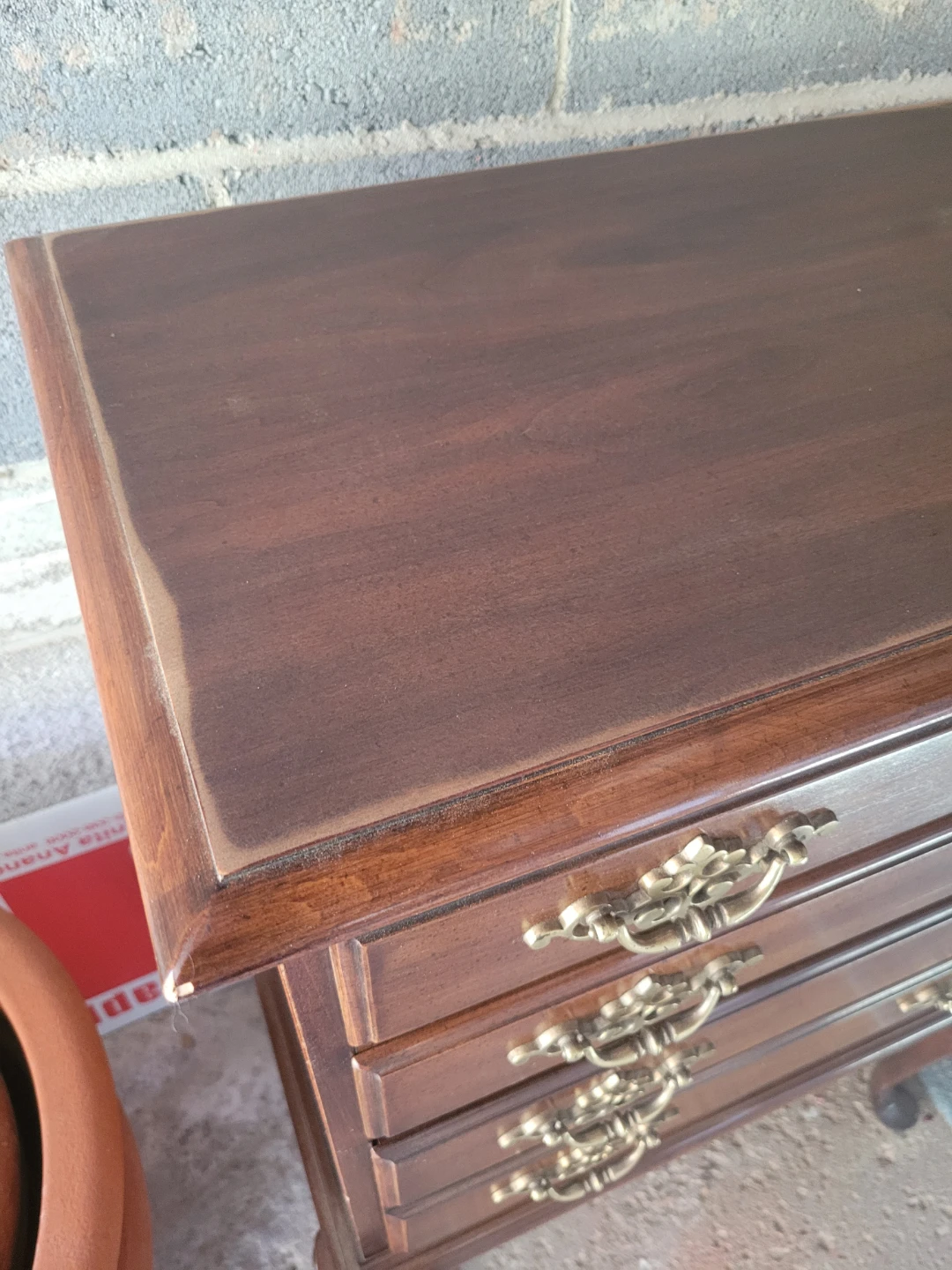 Tall Queen Anne Style Chest of Drawers - photo 5