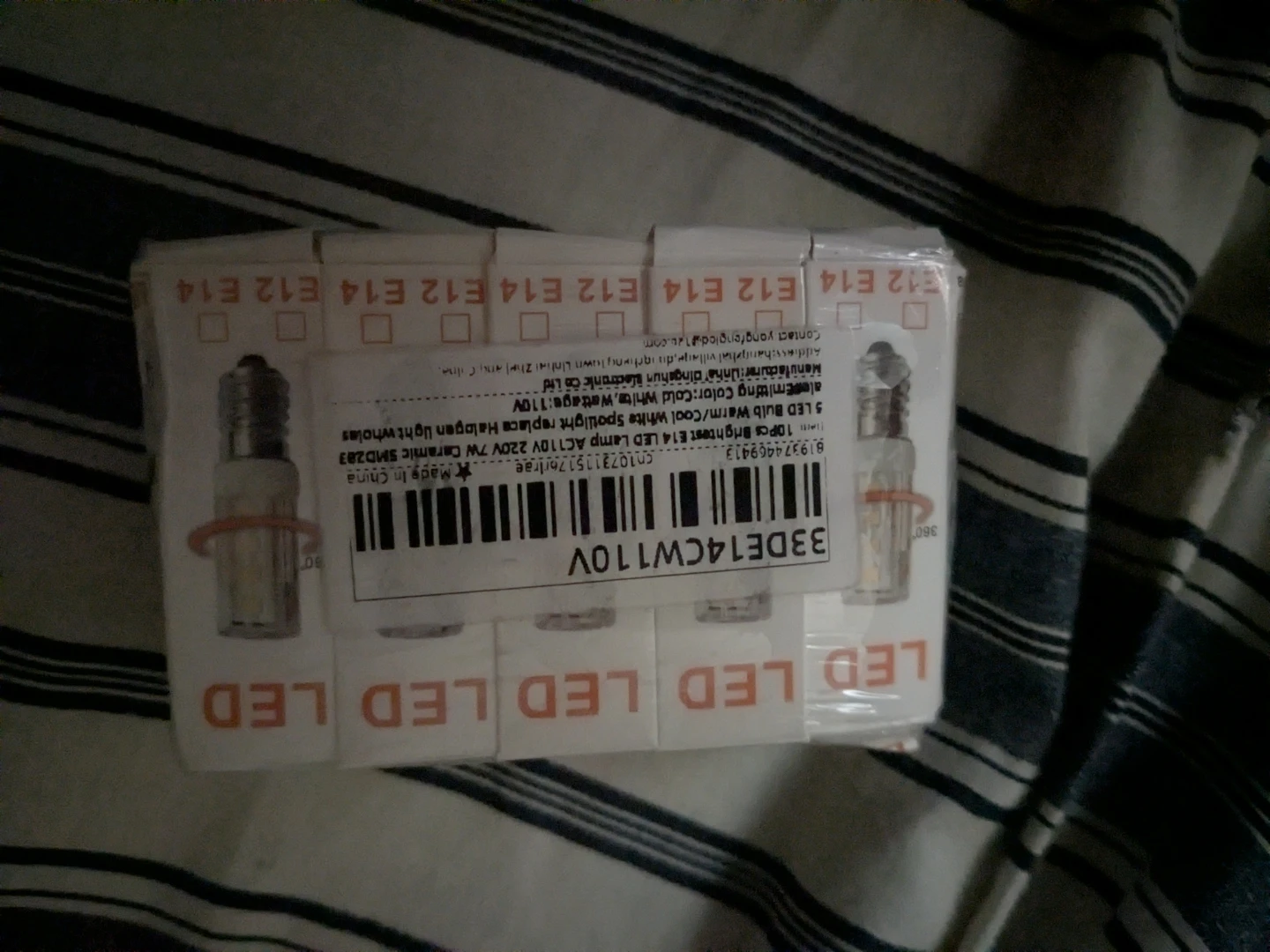 10-Pack E14 LED Light Bulbs