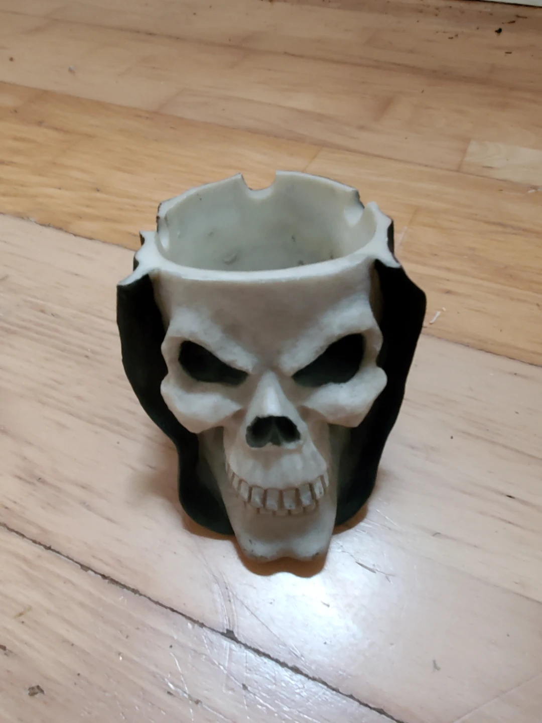 Grim Reaper Skull Ashtray