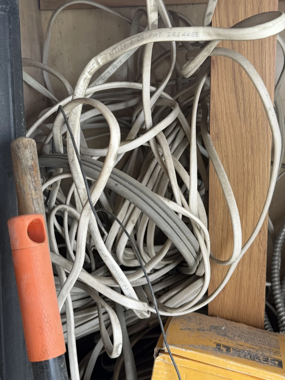 Assorted Electrical Cable and Armored Conduit Bundle - photo 2