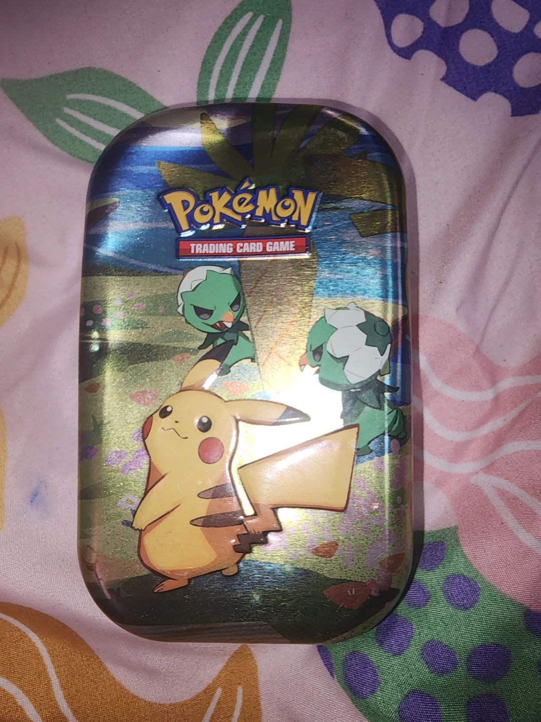Garchomp ex Tera Pokemon Card with Metal Tin
