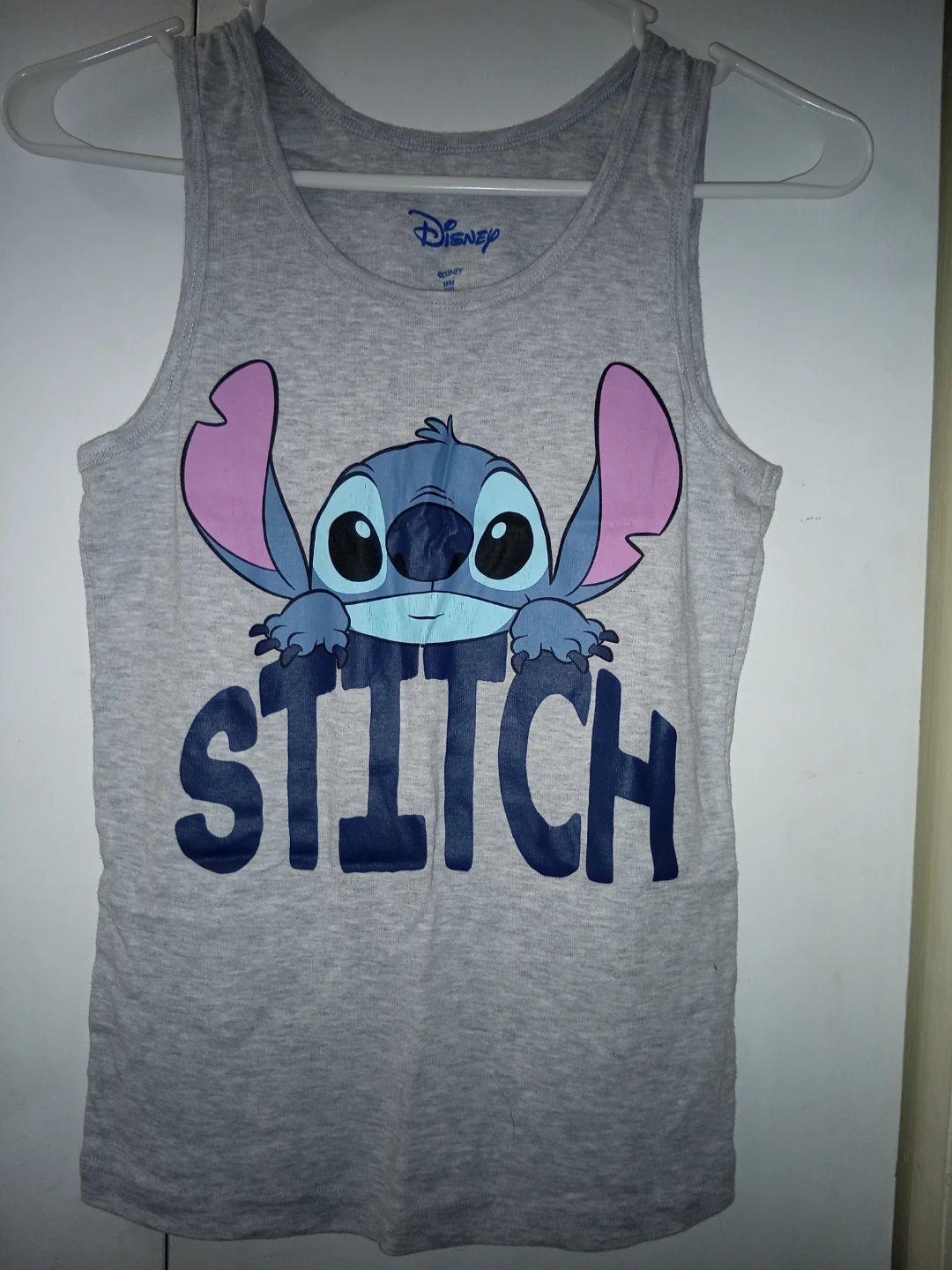 Disney Stitch Gray Tank Top