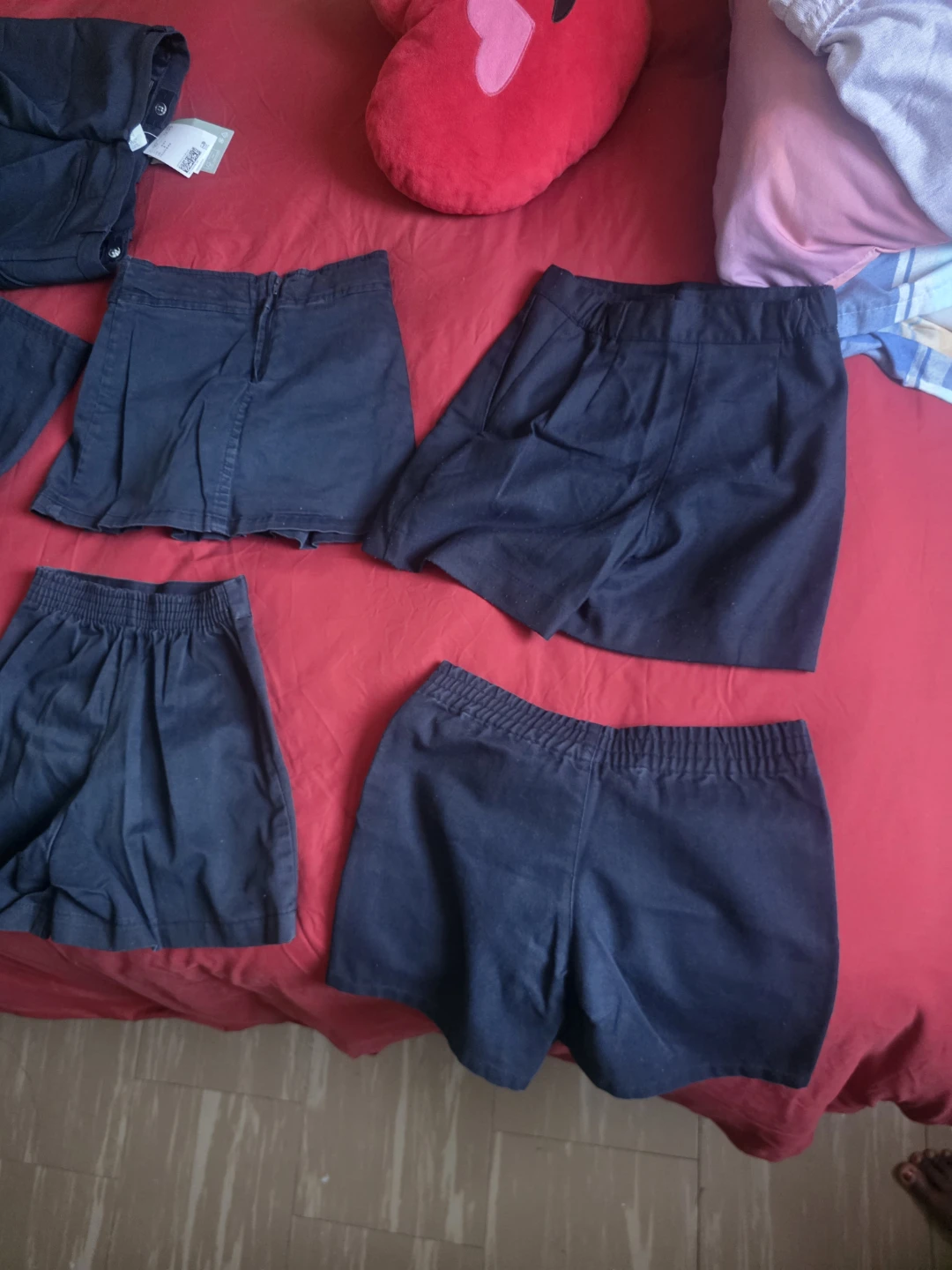Set of navy blue school uniform shorts $8 each - photo 4