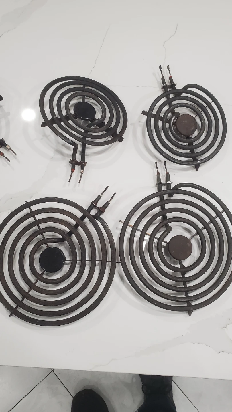 Set of 4 Electric Stove Burner Elements