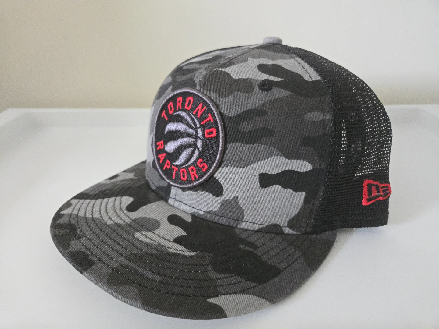 Toronto Raptors Camo Snapback Hat