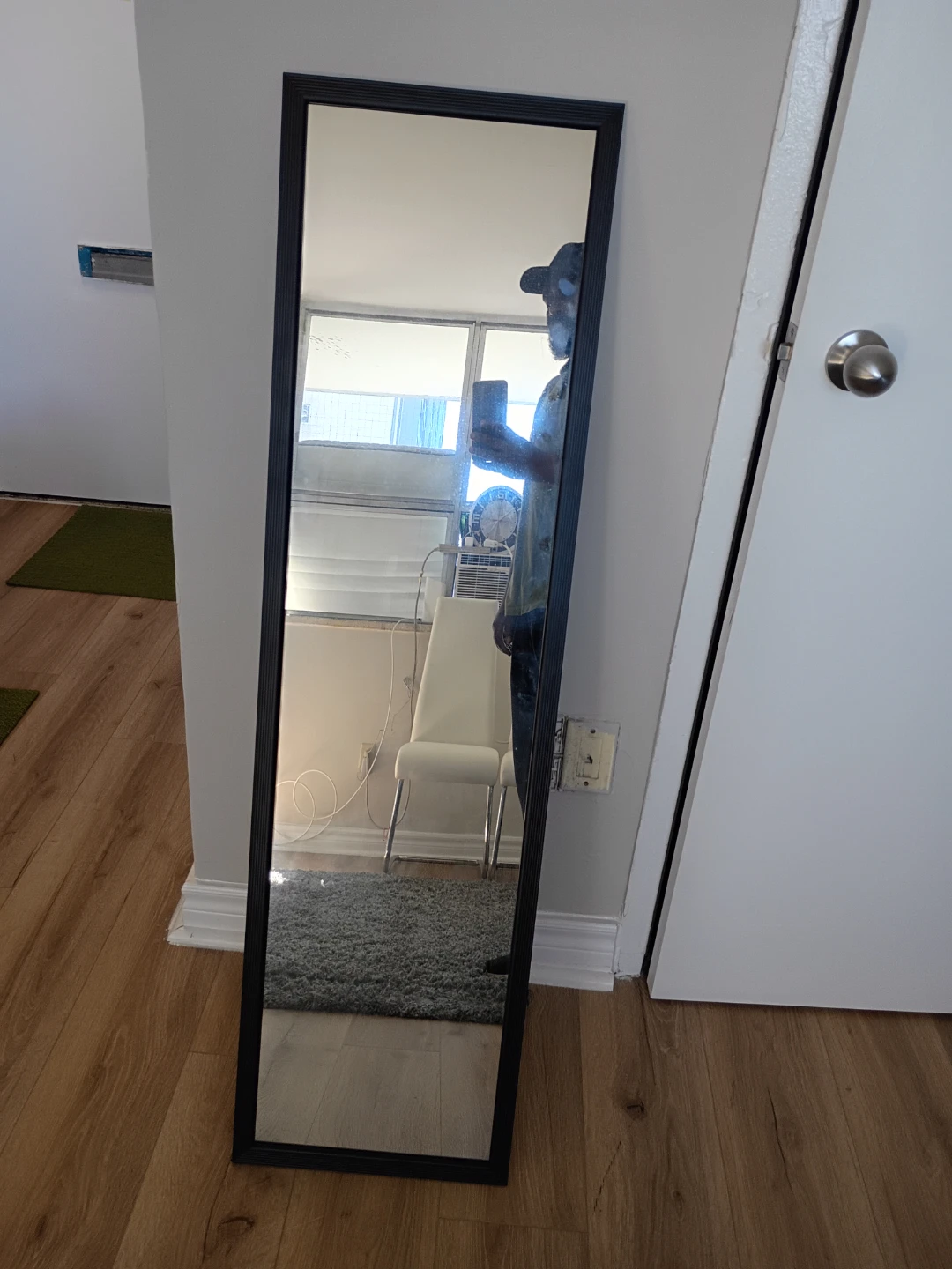 Full length black wall mirror 35 x 127 cm - photo 2