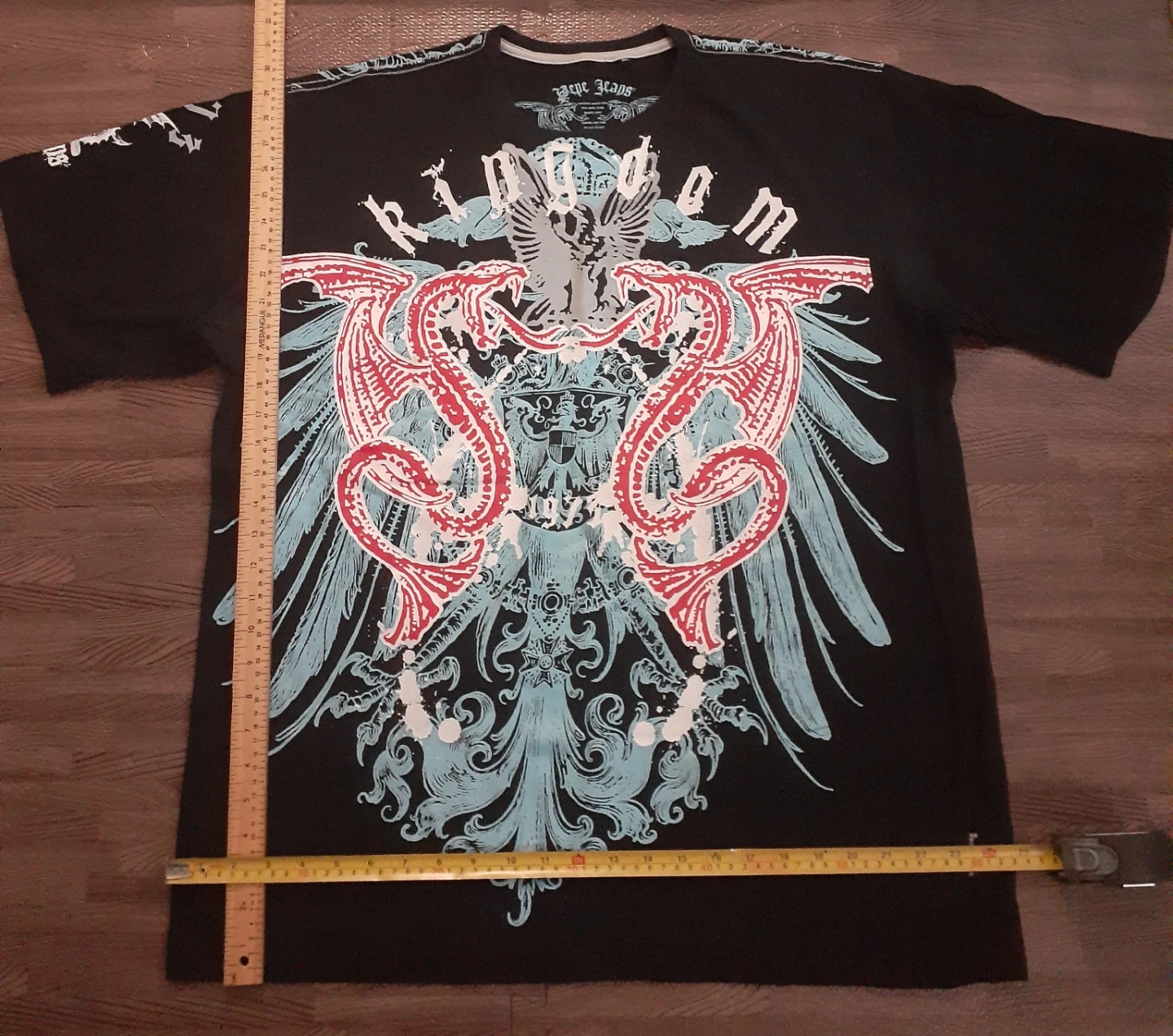 Pepe Jeans T-Shirt Black Size XXL VINTAGE Y2K