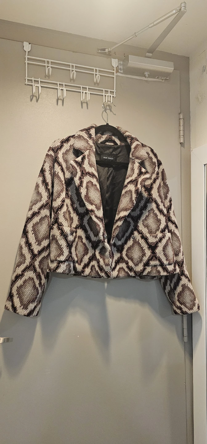 Pink Tartan Cropped Jacket - photo 3