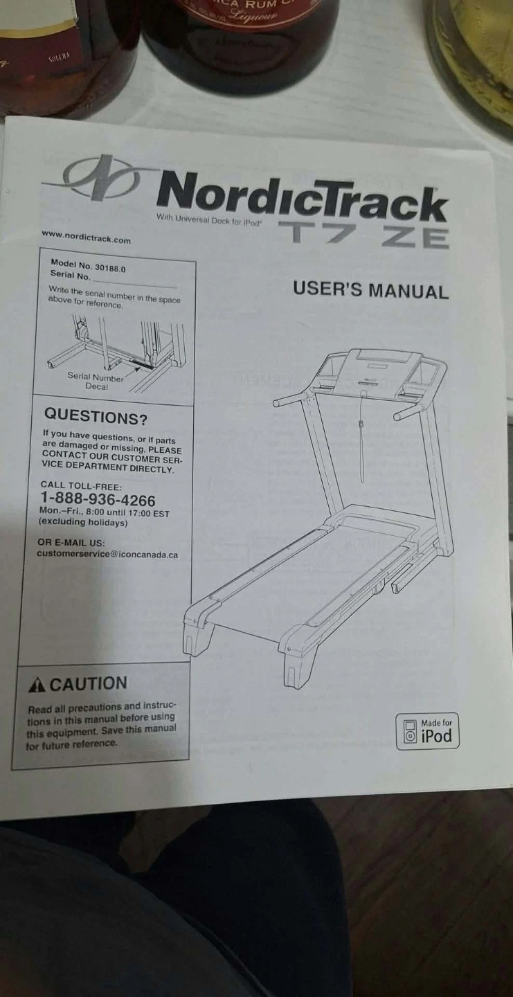 Nordic Track Treadmill