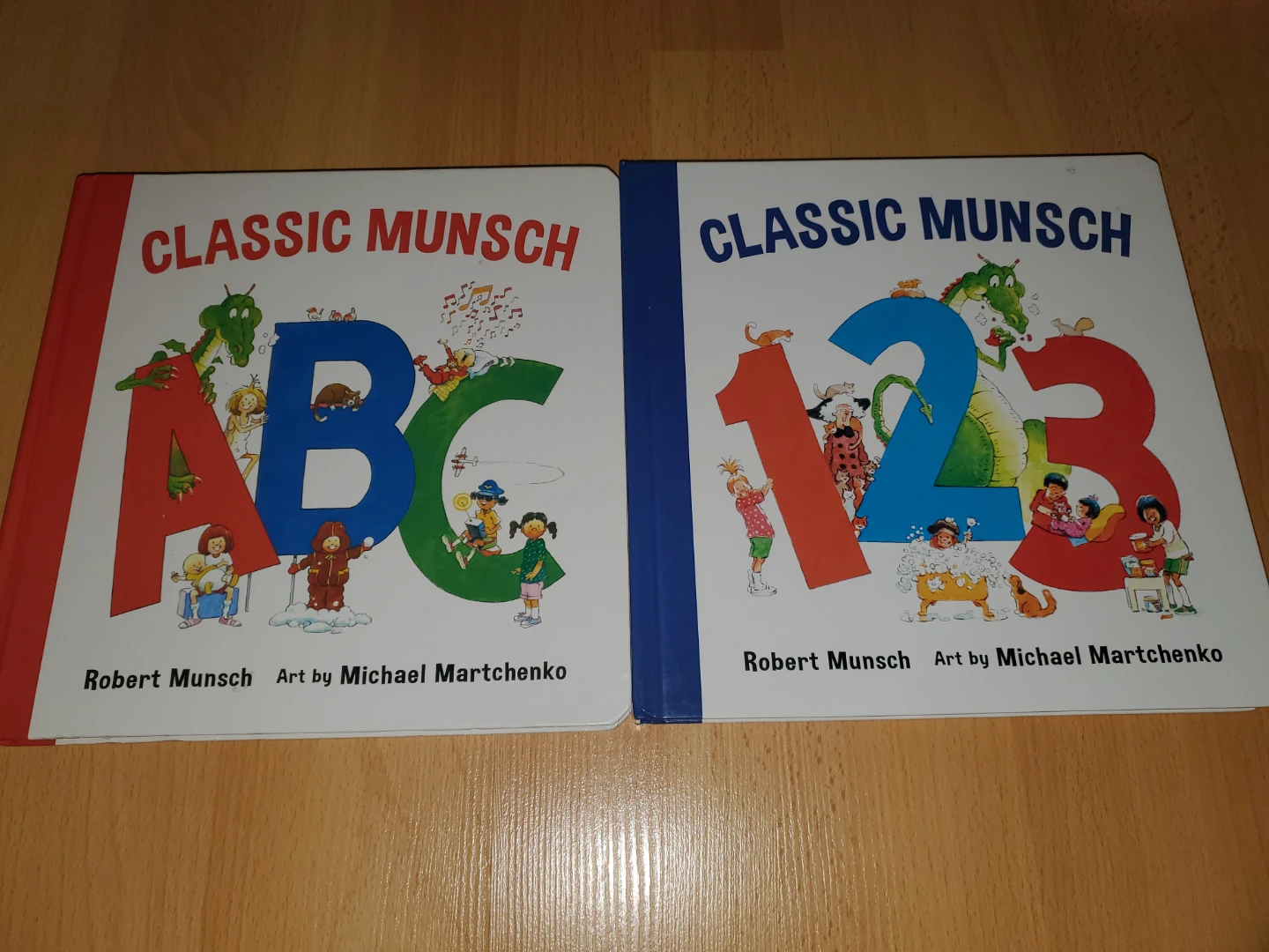 Classic Munsch ABC and 123 Board Books