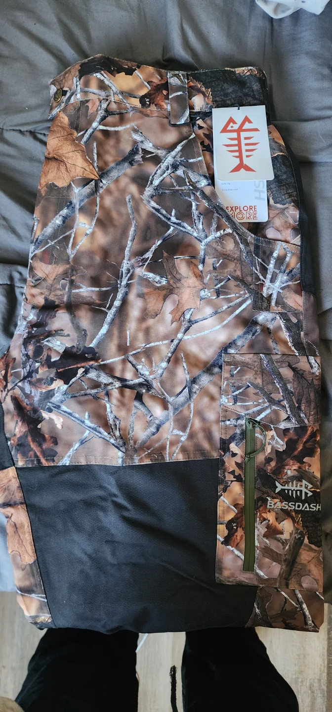 Bassdash Camo Fishing Pants