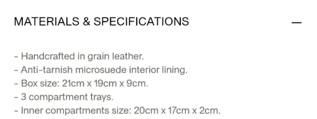 Big Leather Jewelry Box - photo 2